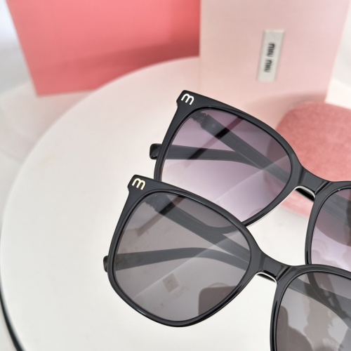 Miu Miu VMU62ZS Black Frame Women's Sunglasses | Stylish and Protective 1 Miu Miu VMU62ZS Black Frame Women's Sunglasses | Stylish and Protective