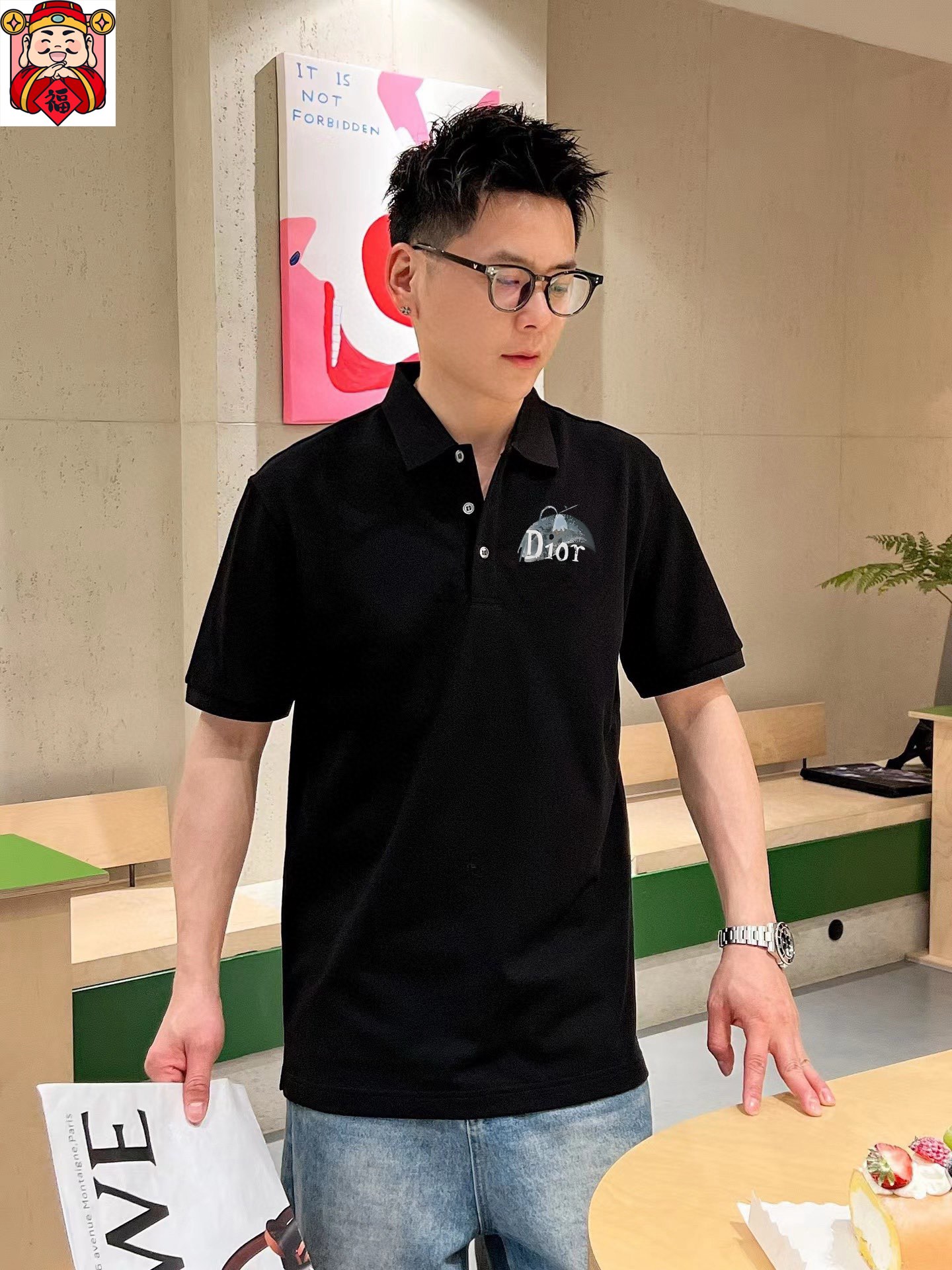 Dior 品牌【DIOR 迪奥】2025夏季新款翻领 全球 男装 简约 从容百搭