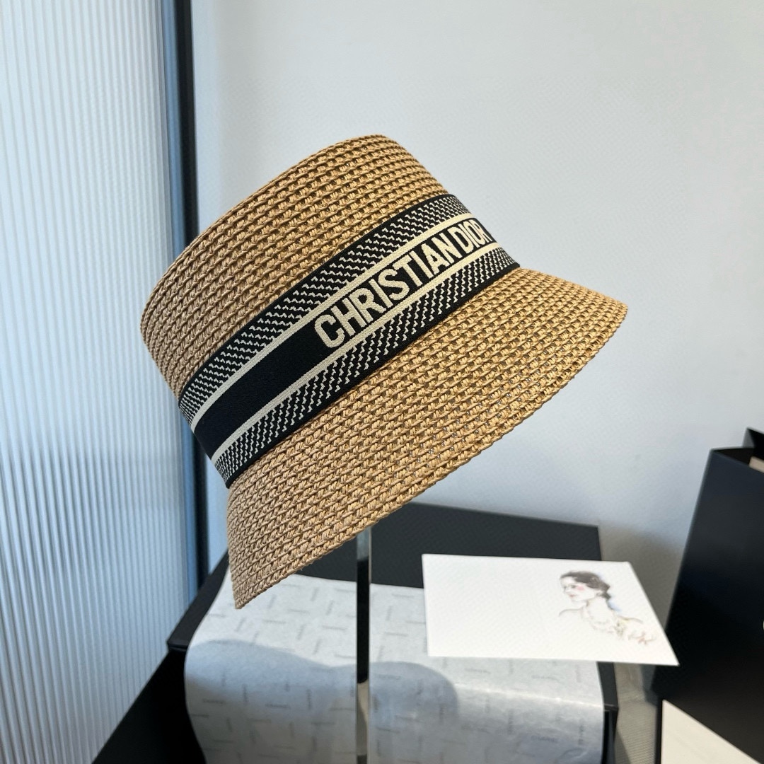 NO:358724,Dior new fisherman hat, sunshade hat, head circumference 57cm hat, straw hat, fisherman hat baseball hat, hat, dior, dior, espadrilles, hatsDior迪奥新款渔夫帽,遮阳草帽,头围57cm帽子草帽渔夫帽棒球帽,帽子,dior,dior,espadrilles,hats,hat
