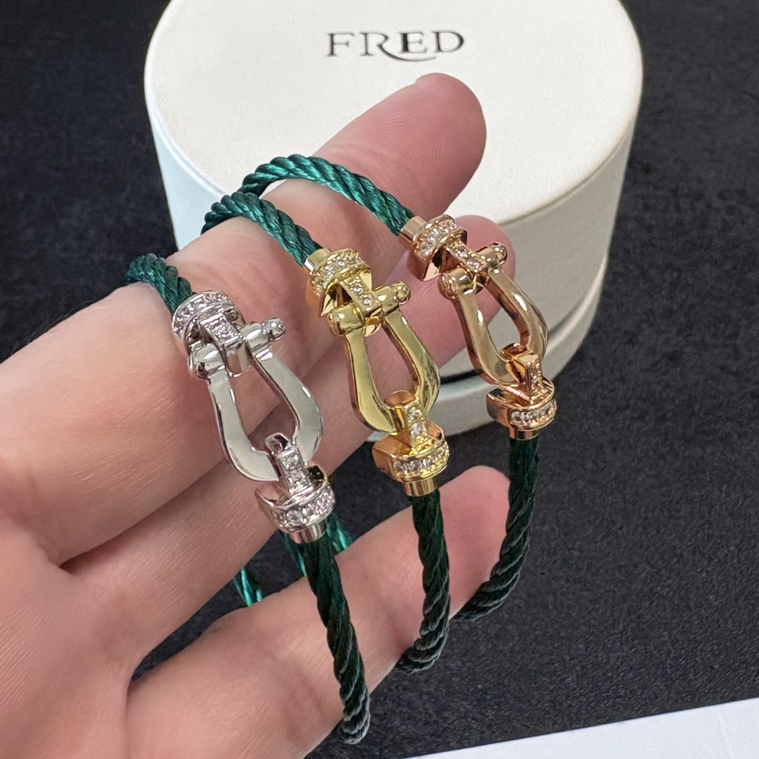 High-Quality Customised Bracelets: £400 Red-Skinn Rope Fashion Series with 18k Gold Process - 图片 8