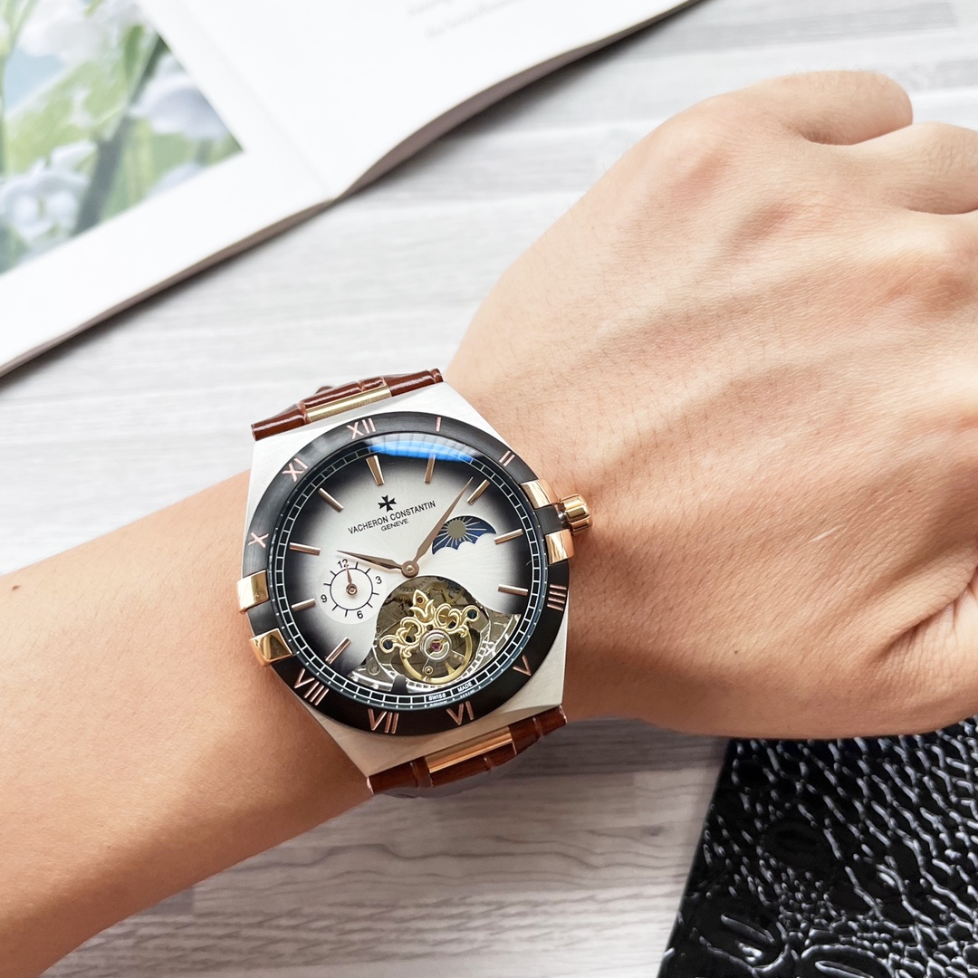 NO:339346,White Gold Vacheron Constantin fine men's watches, noble and elegant, gentlemanly style, excellent quality, hot selling throughout the city. It adopts fully automatic mechanical movement, top-grade 316 stainless steel case, imported calfskin strap, super mineral mirror, diameter 42mm, vacheron, cowhide19860909白 金.江诗丹顿 精品男士腕表 尊贵大气,绅士风范,卓越品质,热卖全城.采用全自动机械机芯,顶级316精钢表壳,进口小牛皮表带,矿物质超强镜面,直径42mm,,vacheron,cowhide,Watch