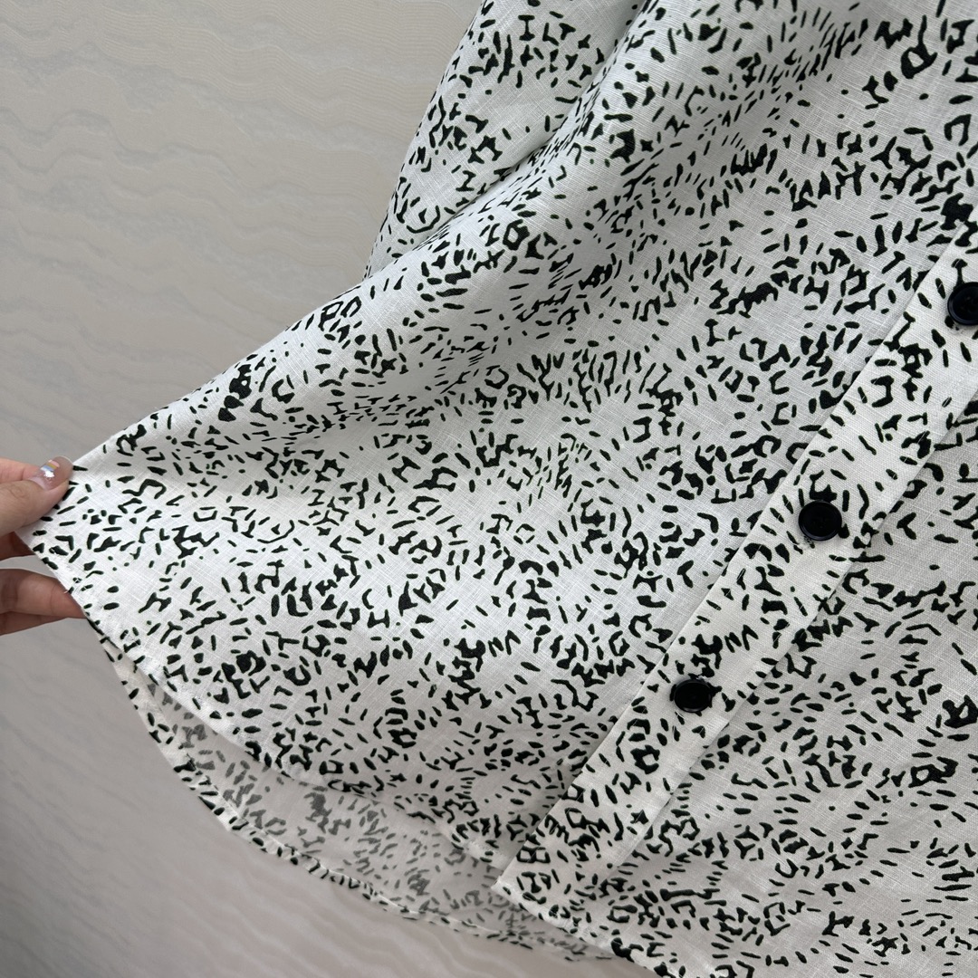 独家首发！高端原单品质❤️LP高智感穿搭！南法风情氛围感优雅Thea衬衫！Andre Pio设计绽放烟花