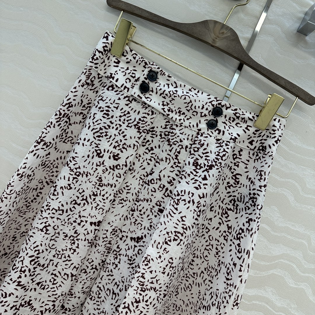 Elegant High-End Linen Skirt by Andre Pio: South-Face Design, Light Comfort. - 图片 3