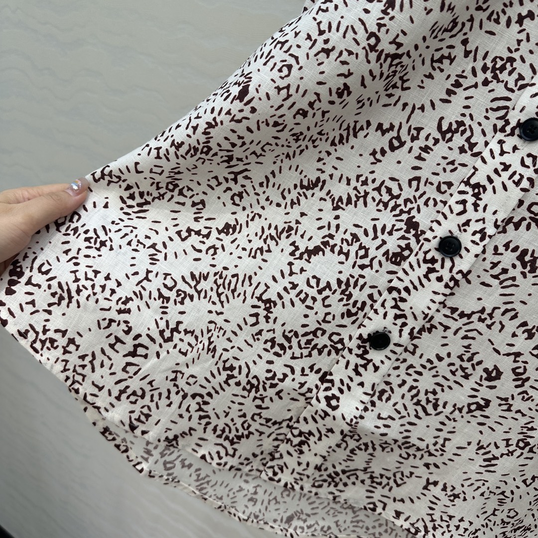 独家首发！高端原单品质❤️LP高智感穿搭！南法风情氛围感优雅Thea衬衫！Andre Pio设计绽放烟花