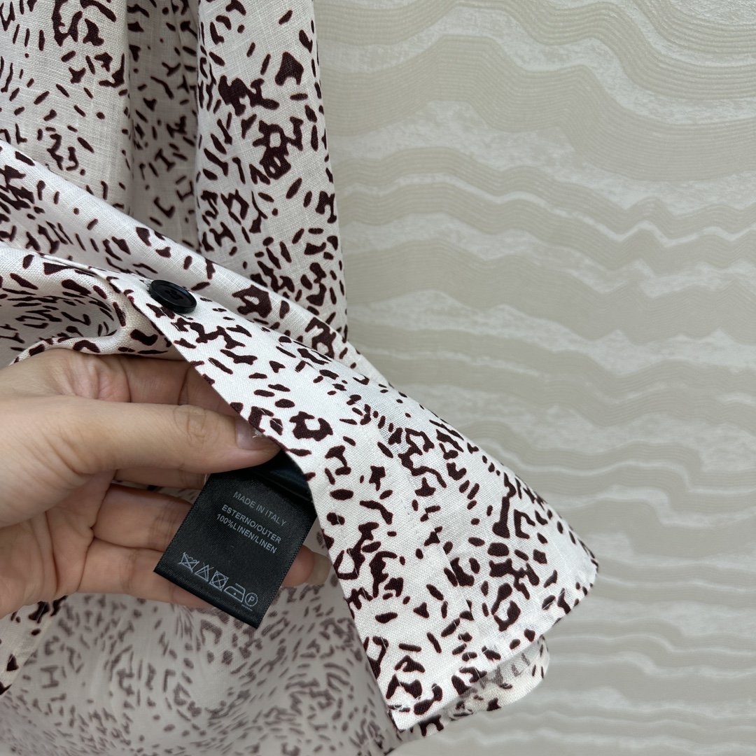 独家首发！高端原单品质❤️LP高智感穿搭！南法风情氛围感优雅Thea衬衫！Andre Pio设计绽放烟花