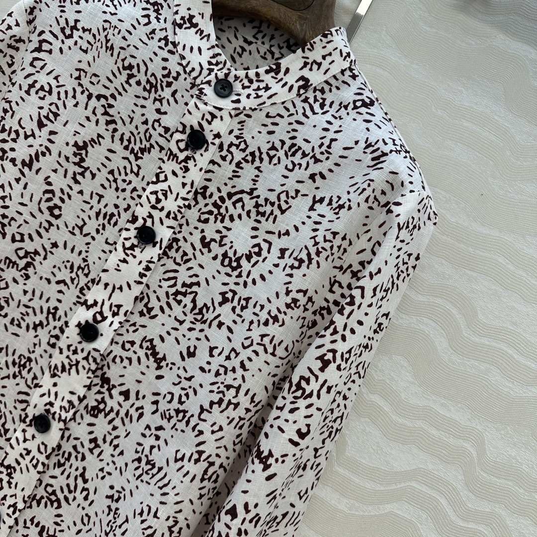 独家首发！高端原单品质❤️LP高智感穿搭！南法风情氛围感优雅Thea衬衫！Andre Pio设计绽放烟花