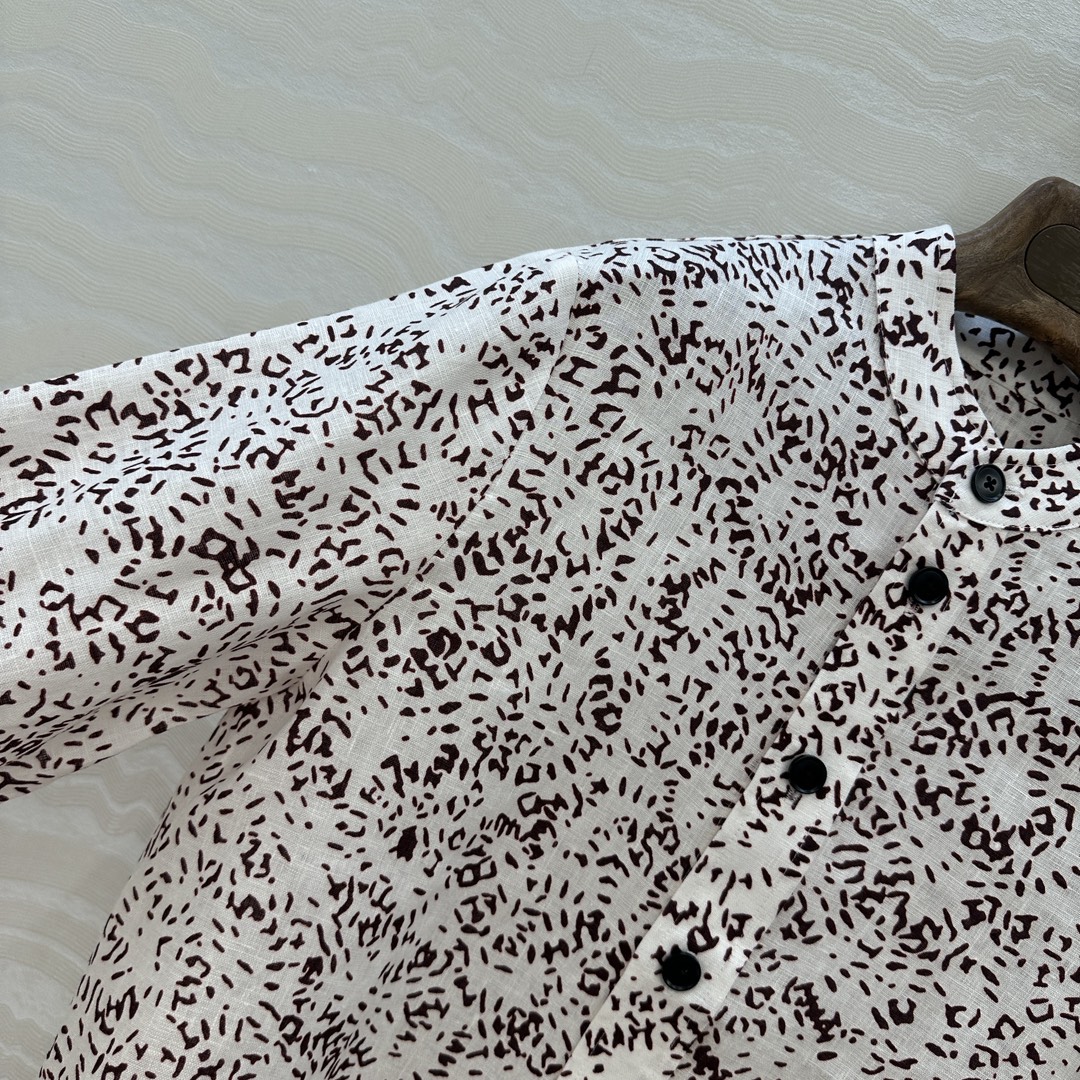 独家首发！高端原单品质❤️LP高智感穿搭！南法风情氛围感优雅Thea衬衫！Andre Pio设计绽放烟花