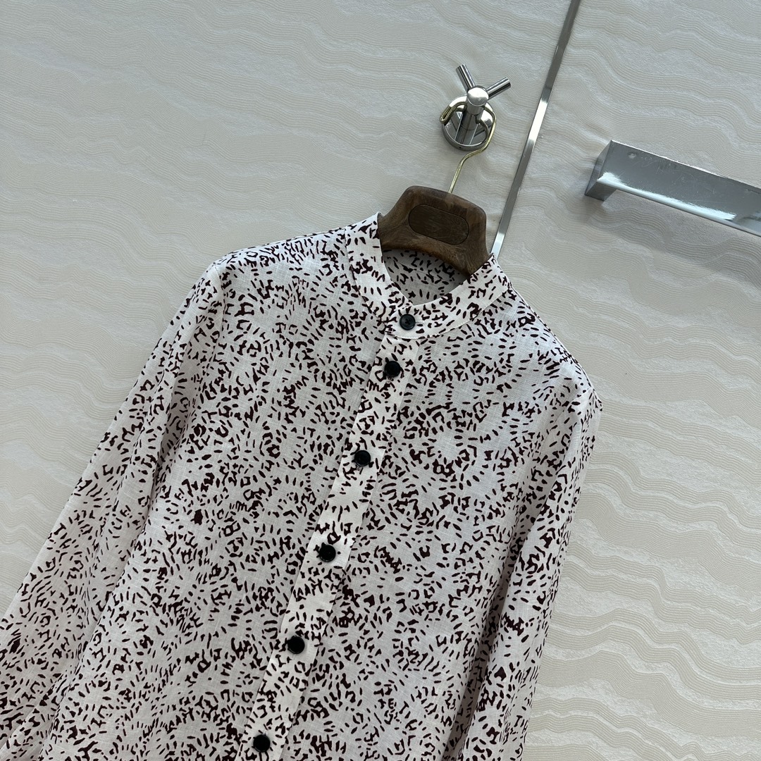 独家首发！高端原单品质❤️LP高智感穿搭！南法风情氛围感优雅Thea衬衫！Andre Pio设计绽放烟花