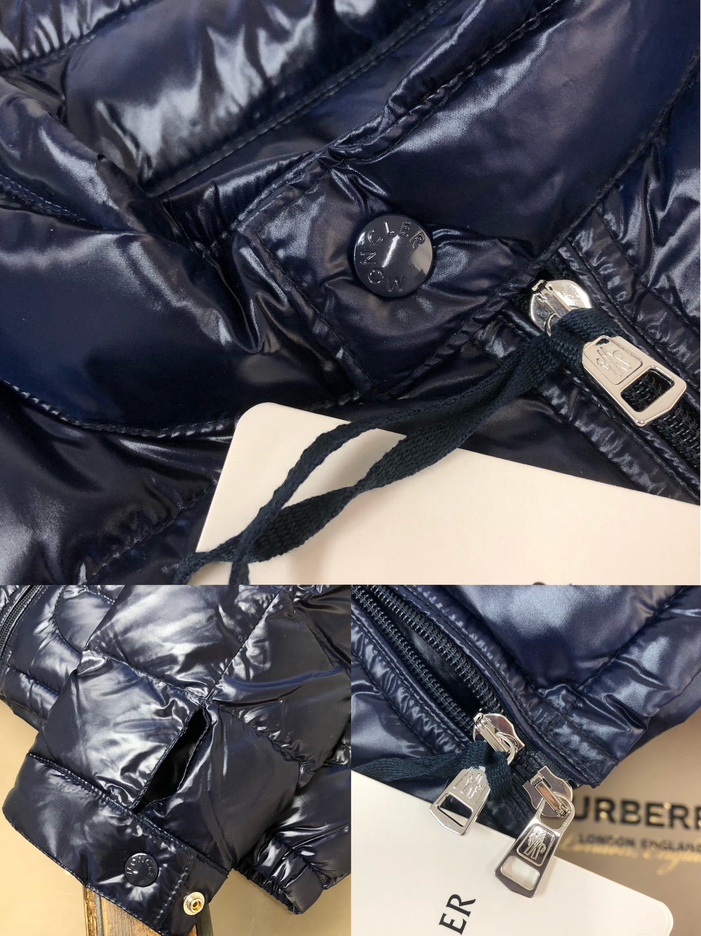 MON*CLER 蒙口立领轻薄羽绒服!专柜同步发售,强烈推荐自留款!客供高密度防钻绒尼龙面料,采用Lon