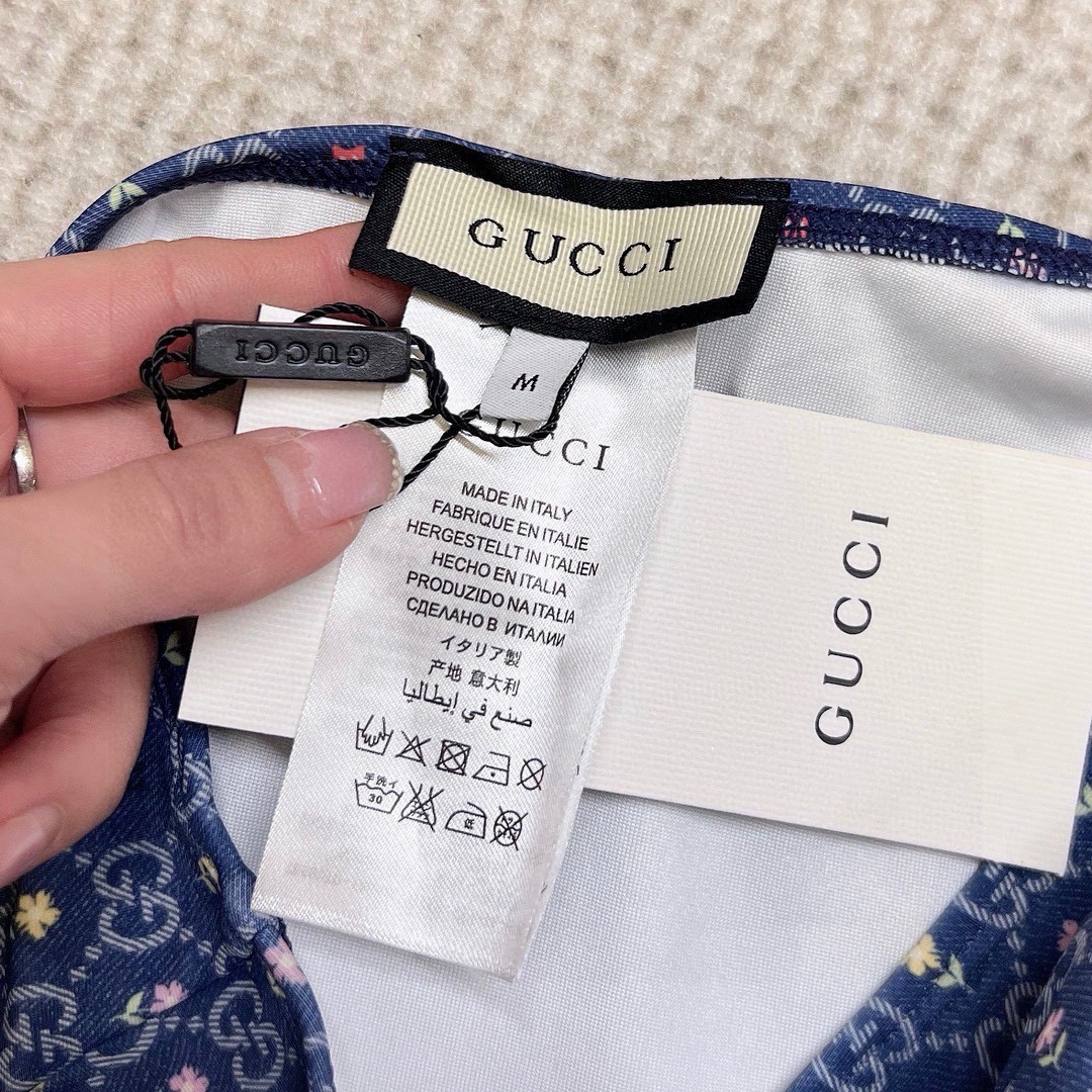 。

Gucci古奇公蕾丝比基尼👙S。M L XL