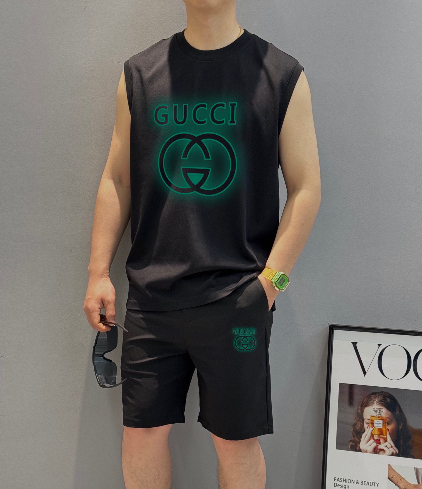 Gucci 品牌【GUCCI 古奇】2025春夏季新品背心套装