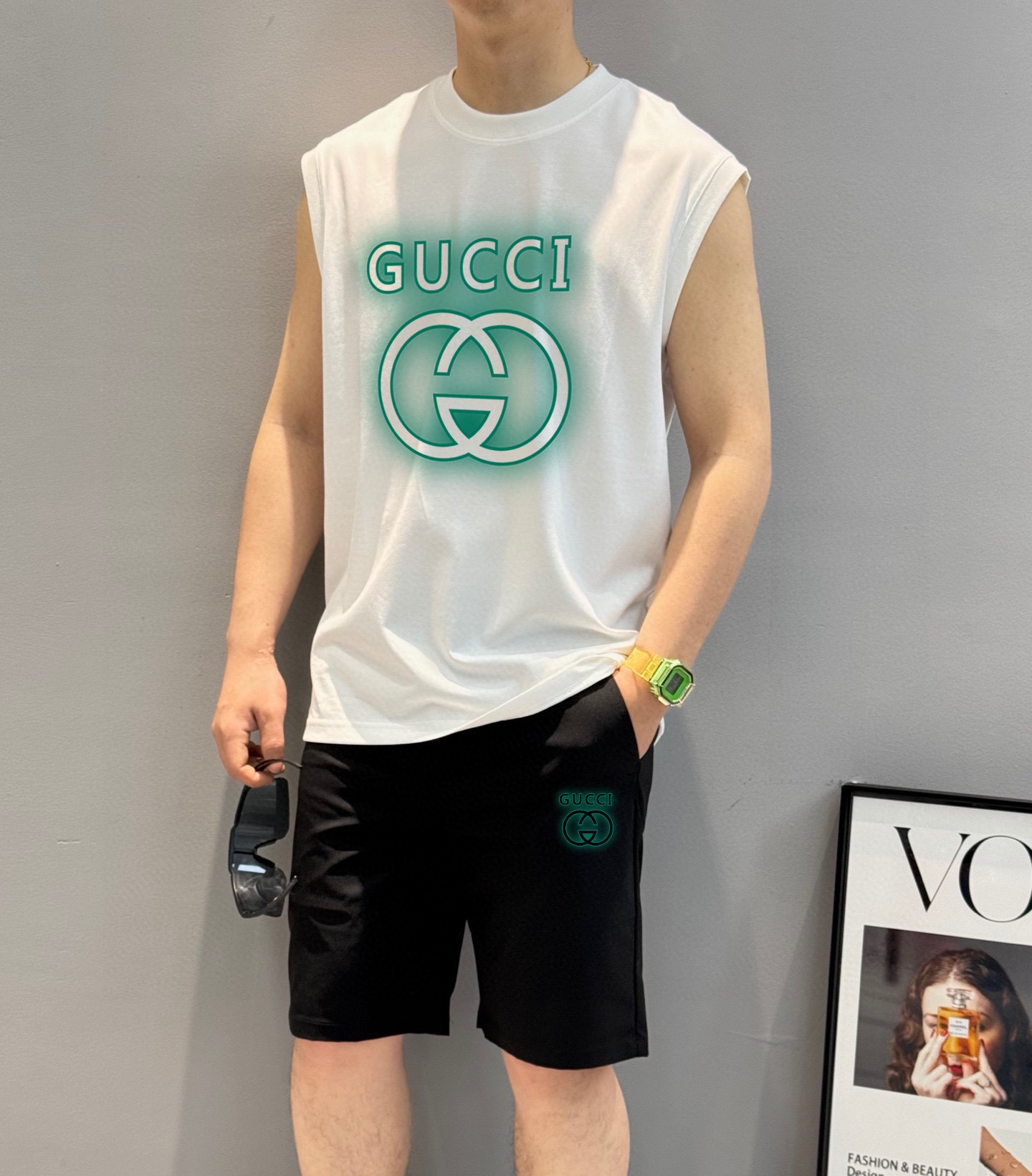 Gucci 品牌【GUCCI 古奇】2025春夏季新品背心套装