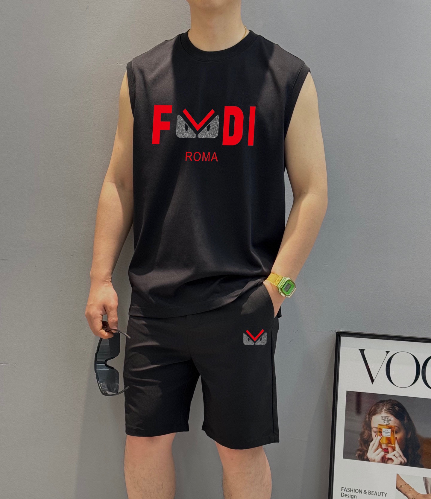 Fendi 品牌【FENDI 芬迪】2025春夏季新品背心套装
