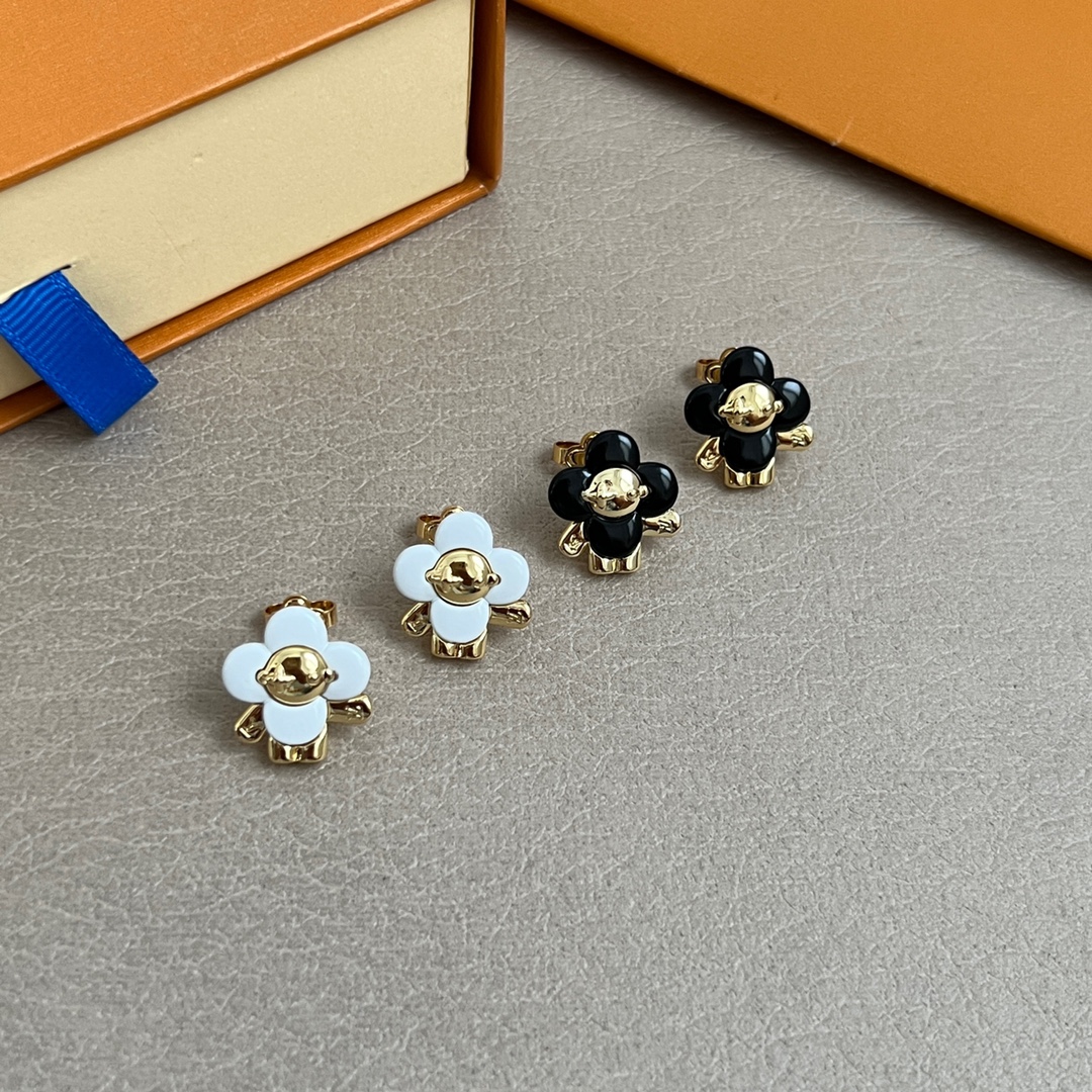 【】LV 耳钉🔹🔹Louis Vuitton 路易威登🔹专柜一致材质 火爆款出货 设计独特 复古前卫 男