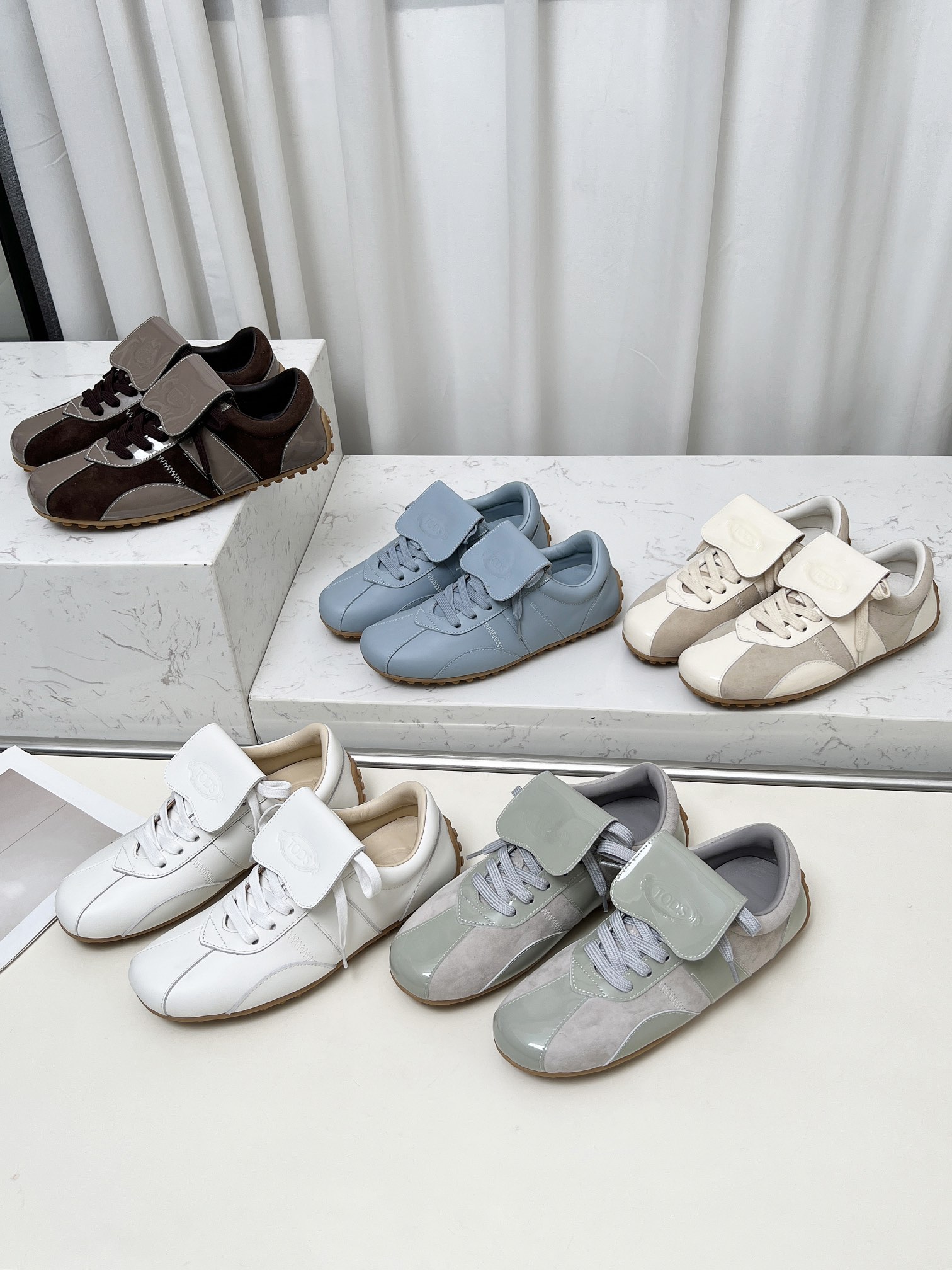 Tod’s T-Marathon Series: Stylish Retro Sports Shoes with Soft Leather & Comfortable Design - 图片 9