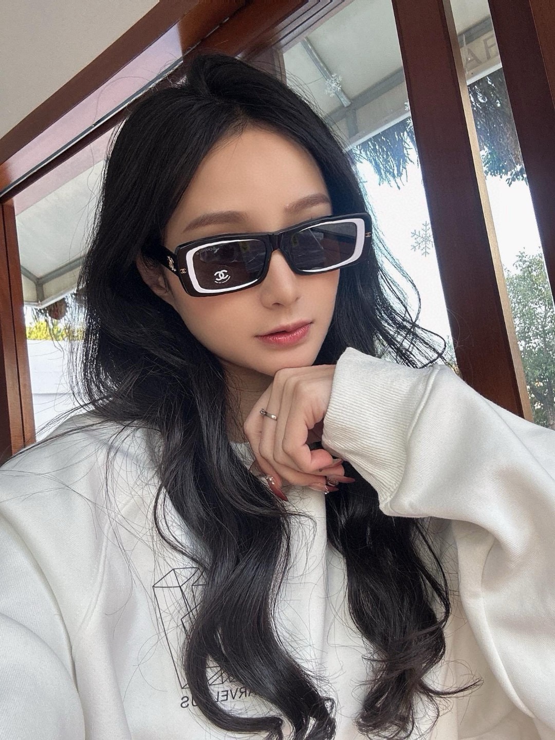 NO:368180,Original new style dual color combination CHANE MODELCH9166 SIZE52-19-glasses sunglasses sunglasses, glasses, chanel19860909原版 新款 双拼色 CHANE MODELCH9166 SIZE52-19-眼镜墨镜太阳镜,眼镜,chanel,glasses