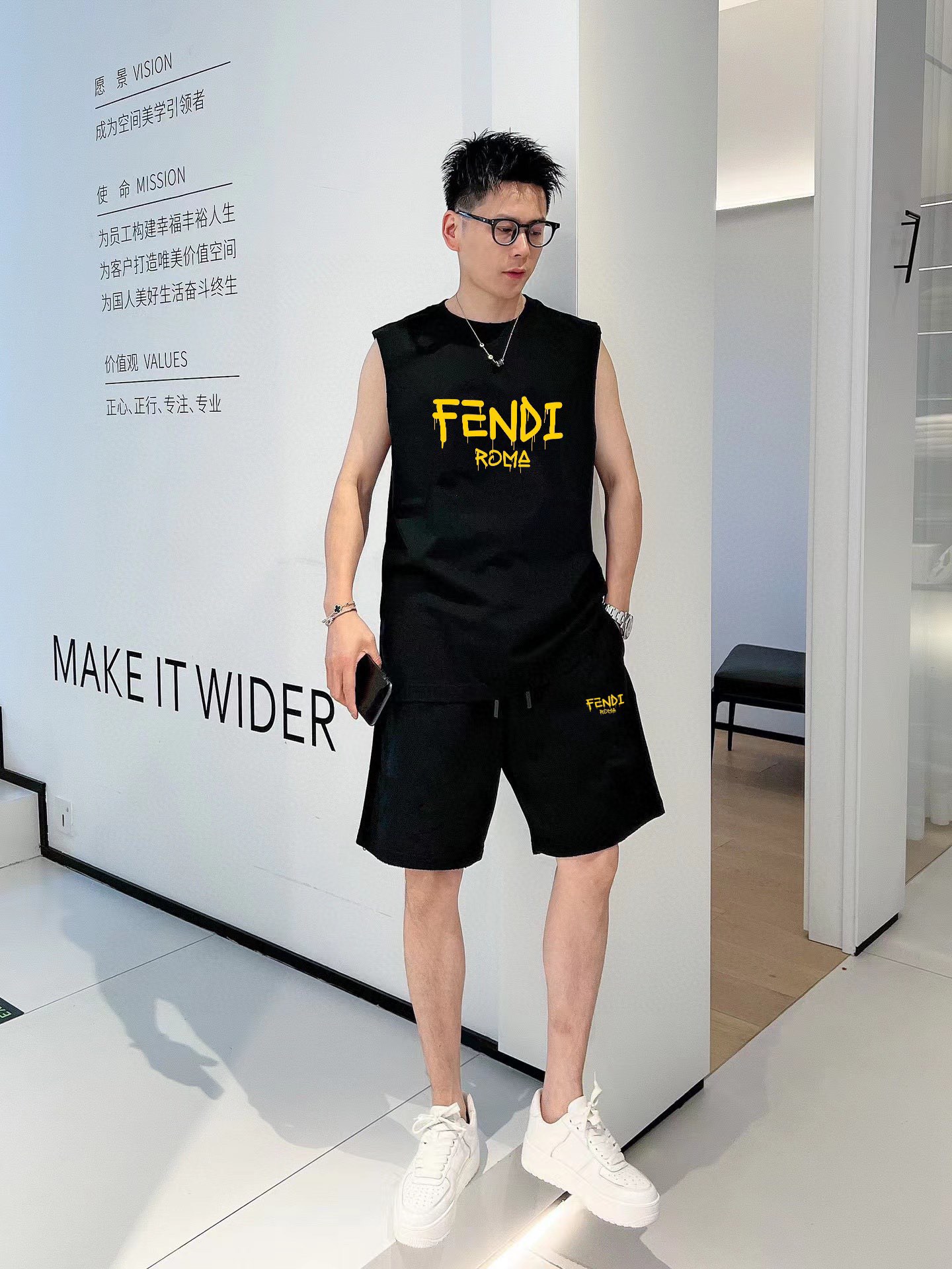 Fendi 品牌【FENDI 芬迪】2025春夏季新品背心套装