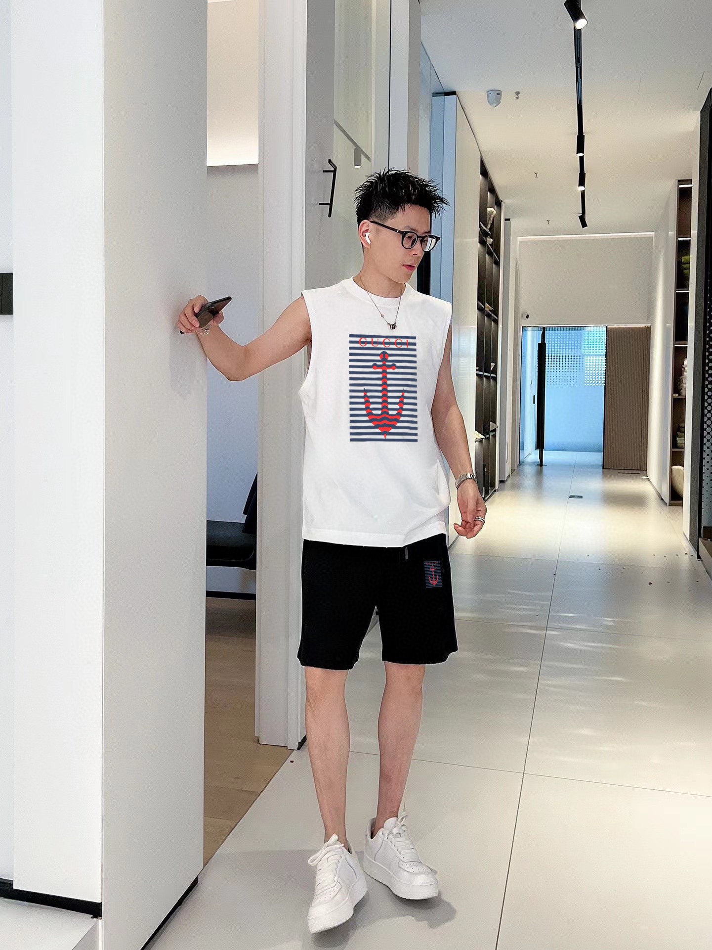 Gucci 品牌【GUCCI 古奇】2025春夏季新品背心套装