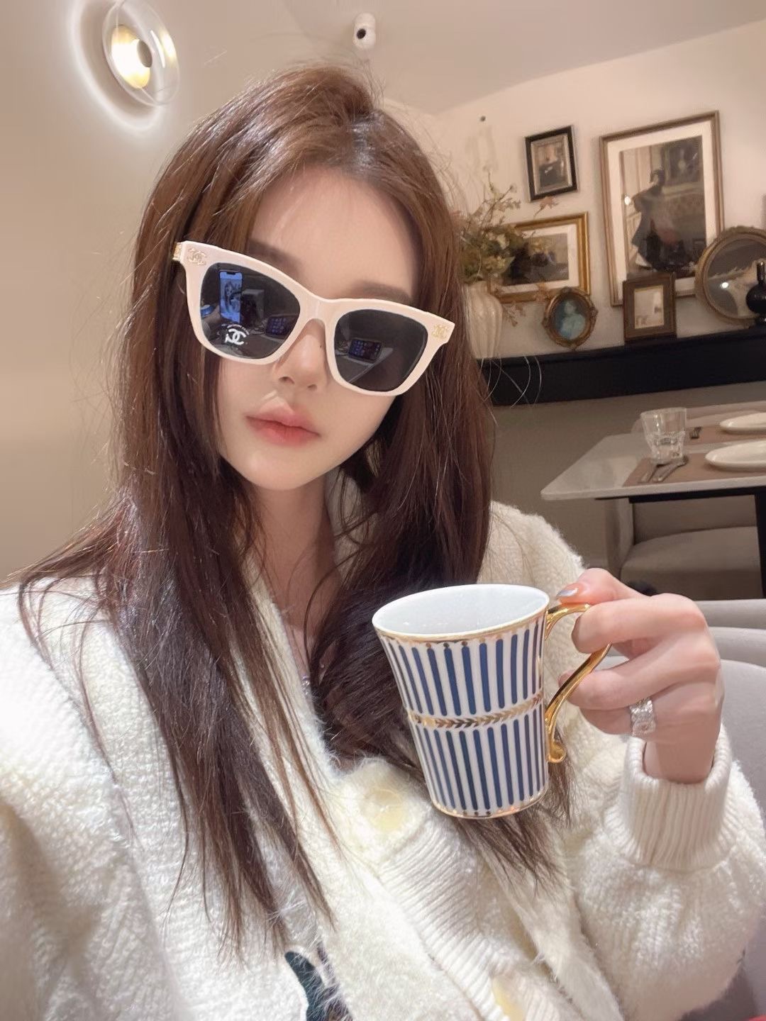 NO:368200,CHANE*MODELCH0774 SIZE51-Port 21-Glasses Sunglasses Sunglasses, Glasses, Chanel19860909CHANE*MODELCH0774 SIZE51口21-眼镜墨镜太阳镜,眼镜,chanel,glasses