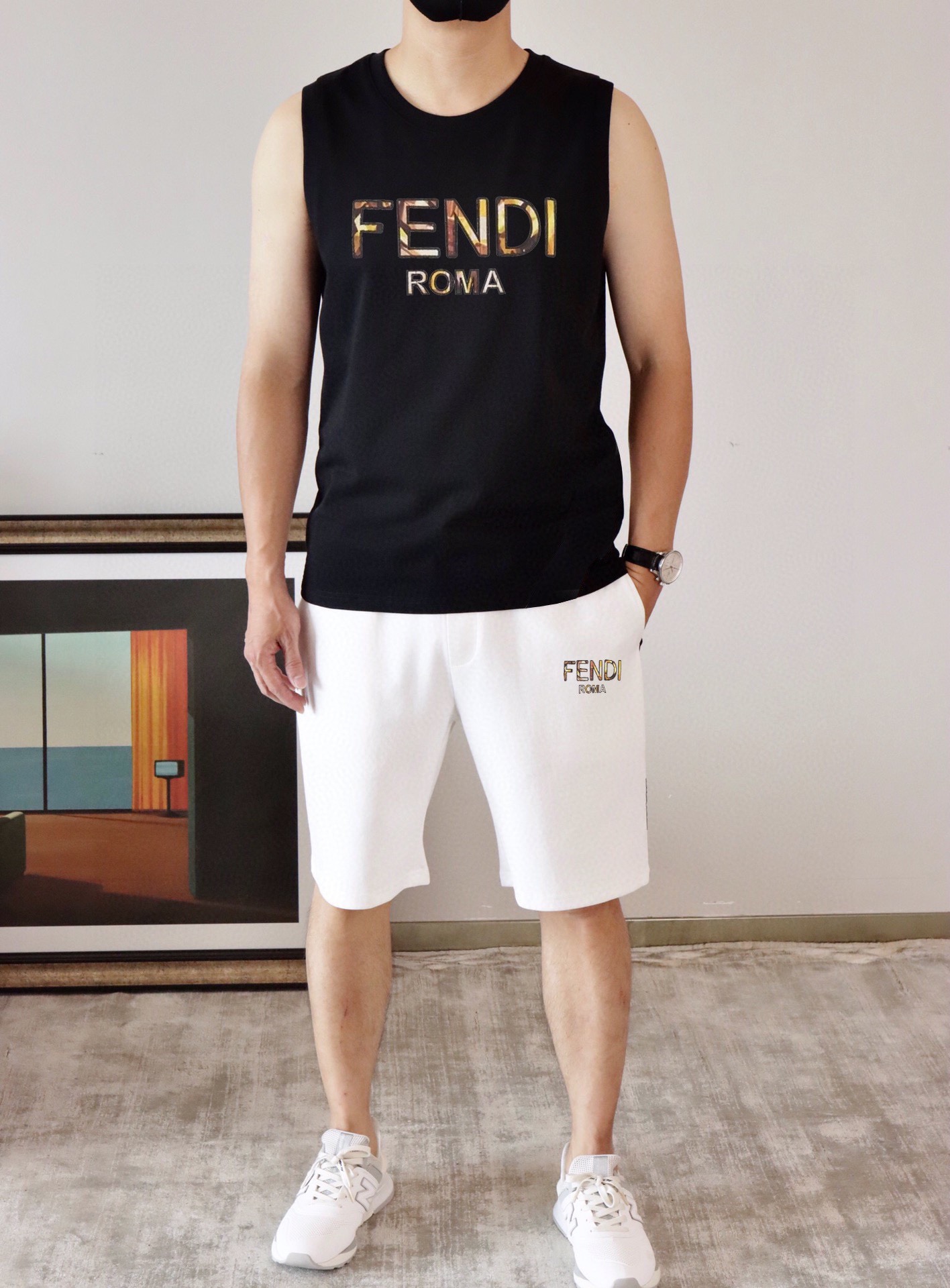 Fendi 品牌【FENDI 芬迪】2025春夏季新品背心套装