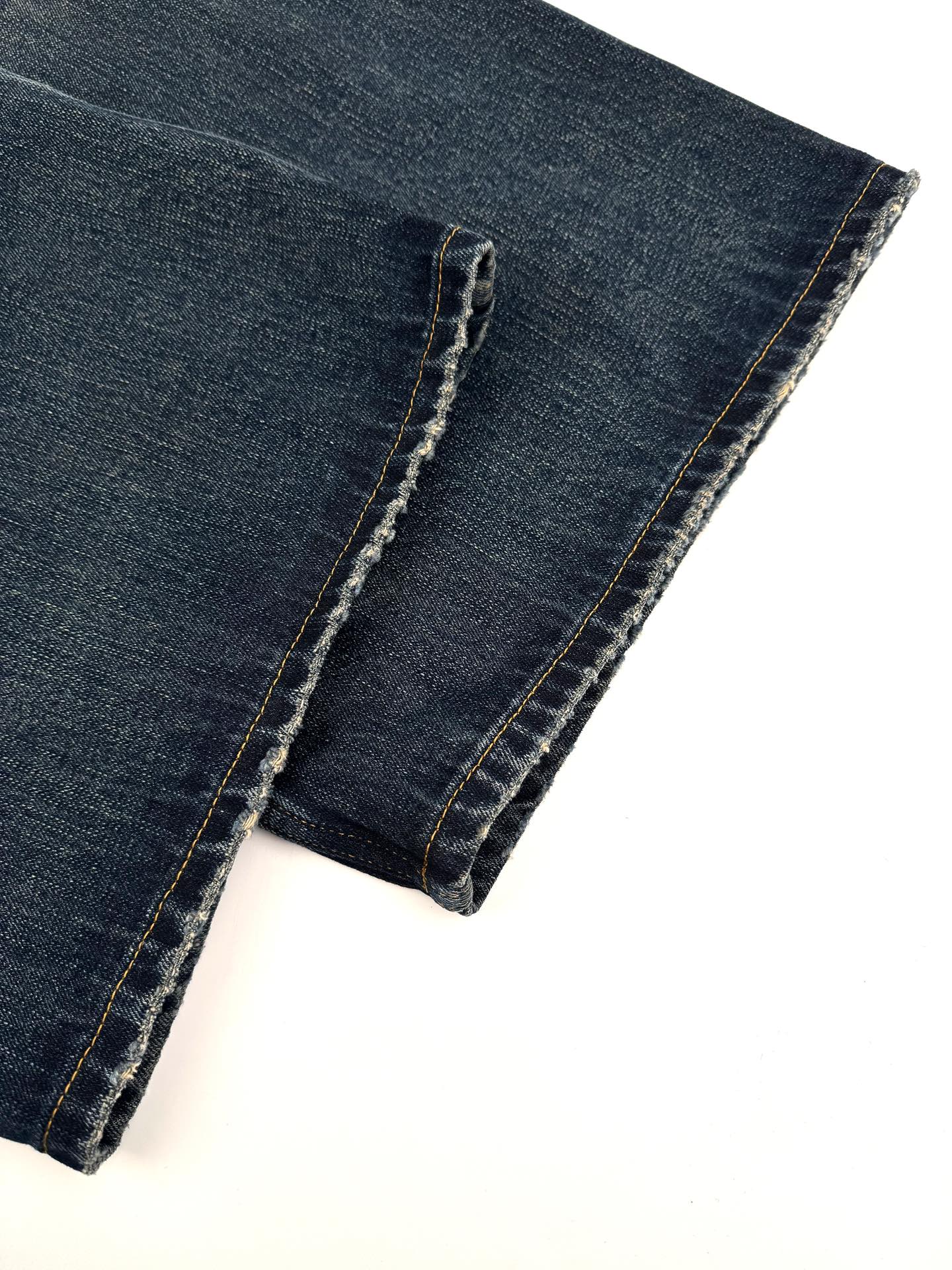 Balenciaga Jeans Embroidered Wide-Leg Denim Pants - Dark Blue, Size XS-L 8 i1753369687 5387 5