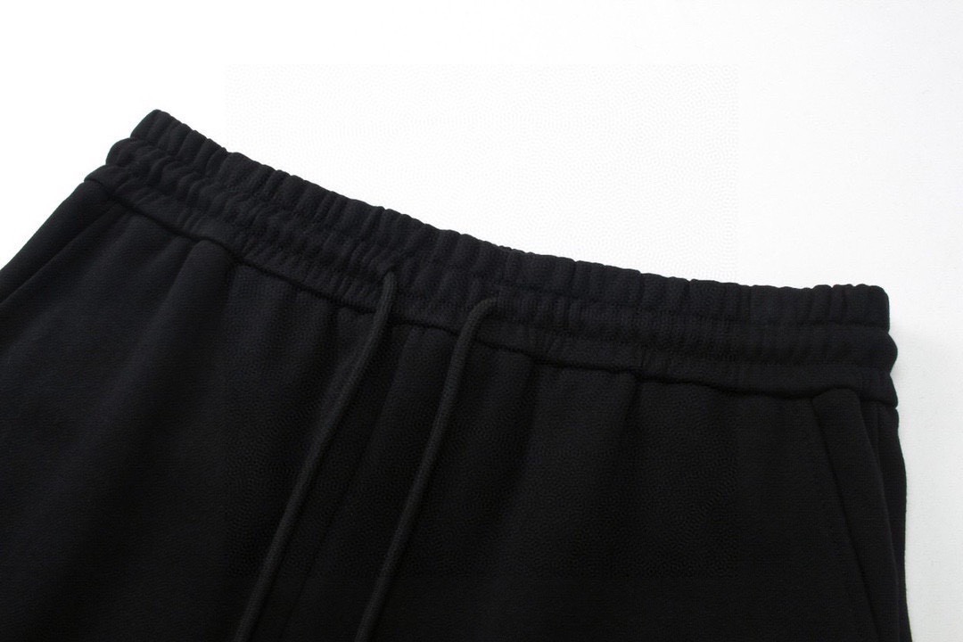 纪梵希/Givenchy 夏季新款 字母logo刺绣休闲短裤五分裤 黑色