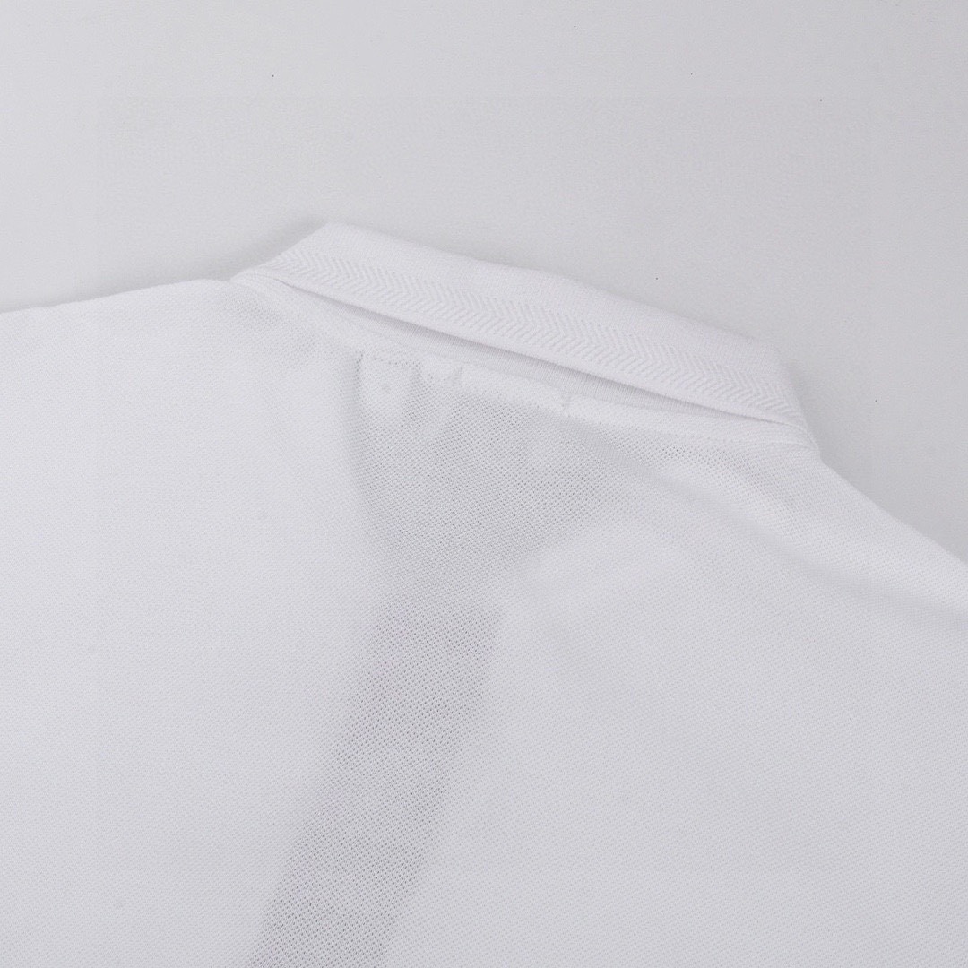 巴宝莉/Burberry 夏季新款 小标战马刺绣翻领短袖polo衫 黑色/白色/藏青