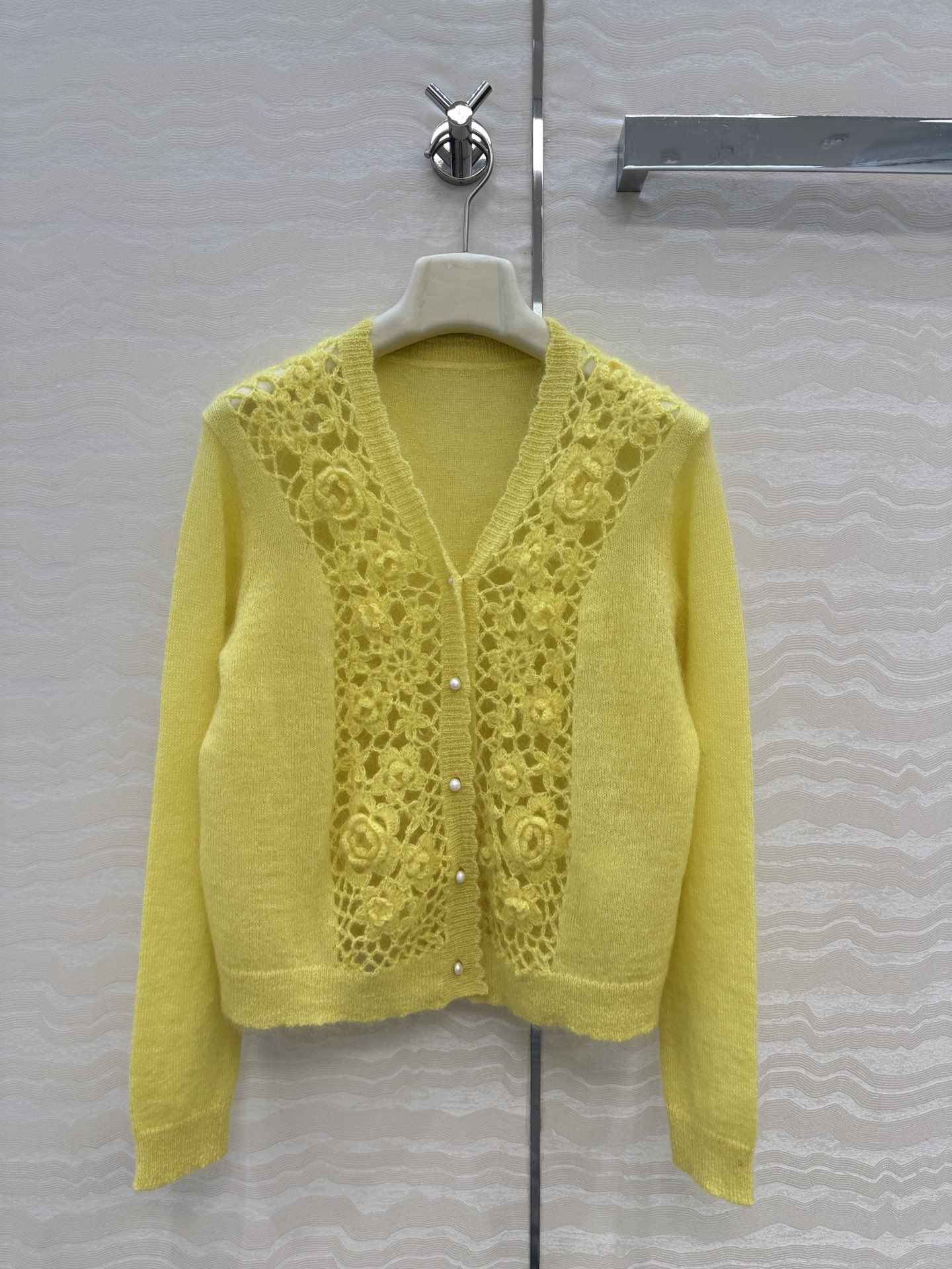 独家首发❤️高端原单品质，ER重工奢华立体手工钩花天然珍珠扣外套！纯手工钩花工艺！完美配色优雅大气奢华又