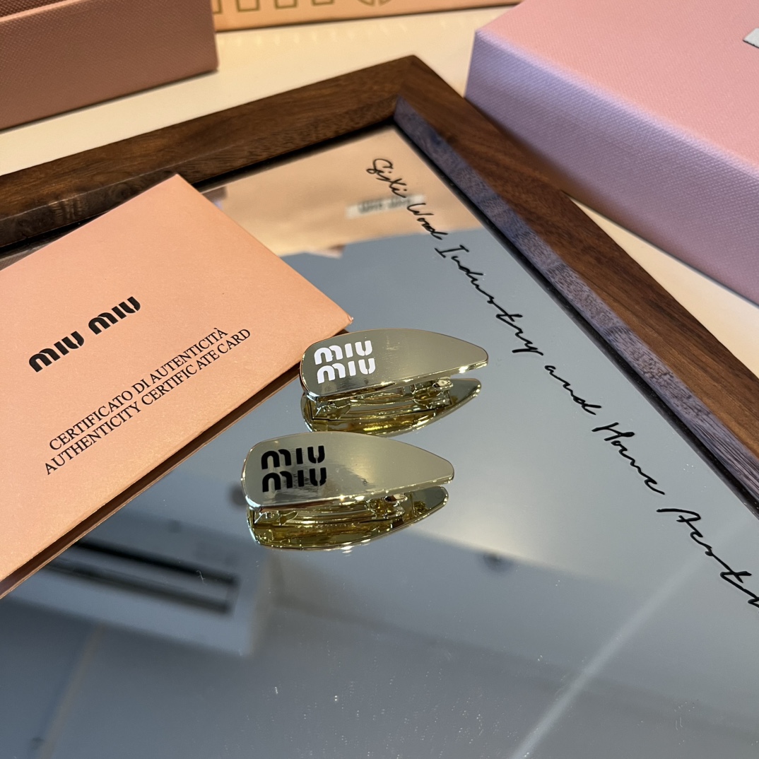 🆕（单个）

miumiu缪缪新款发夹