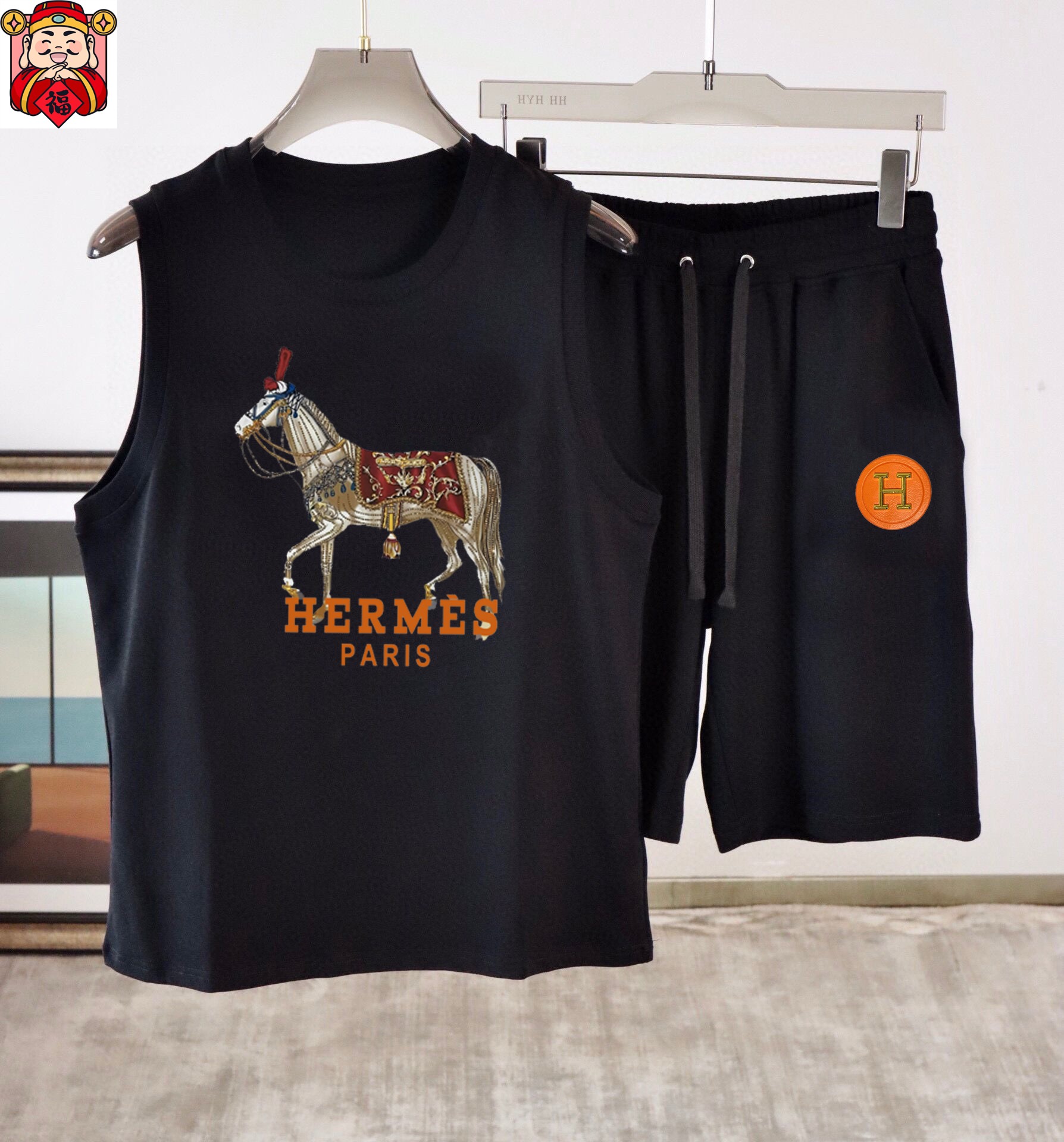 Hermès 品牌【HERMES 爱马仕】2025春夏季新品背心套装