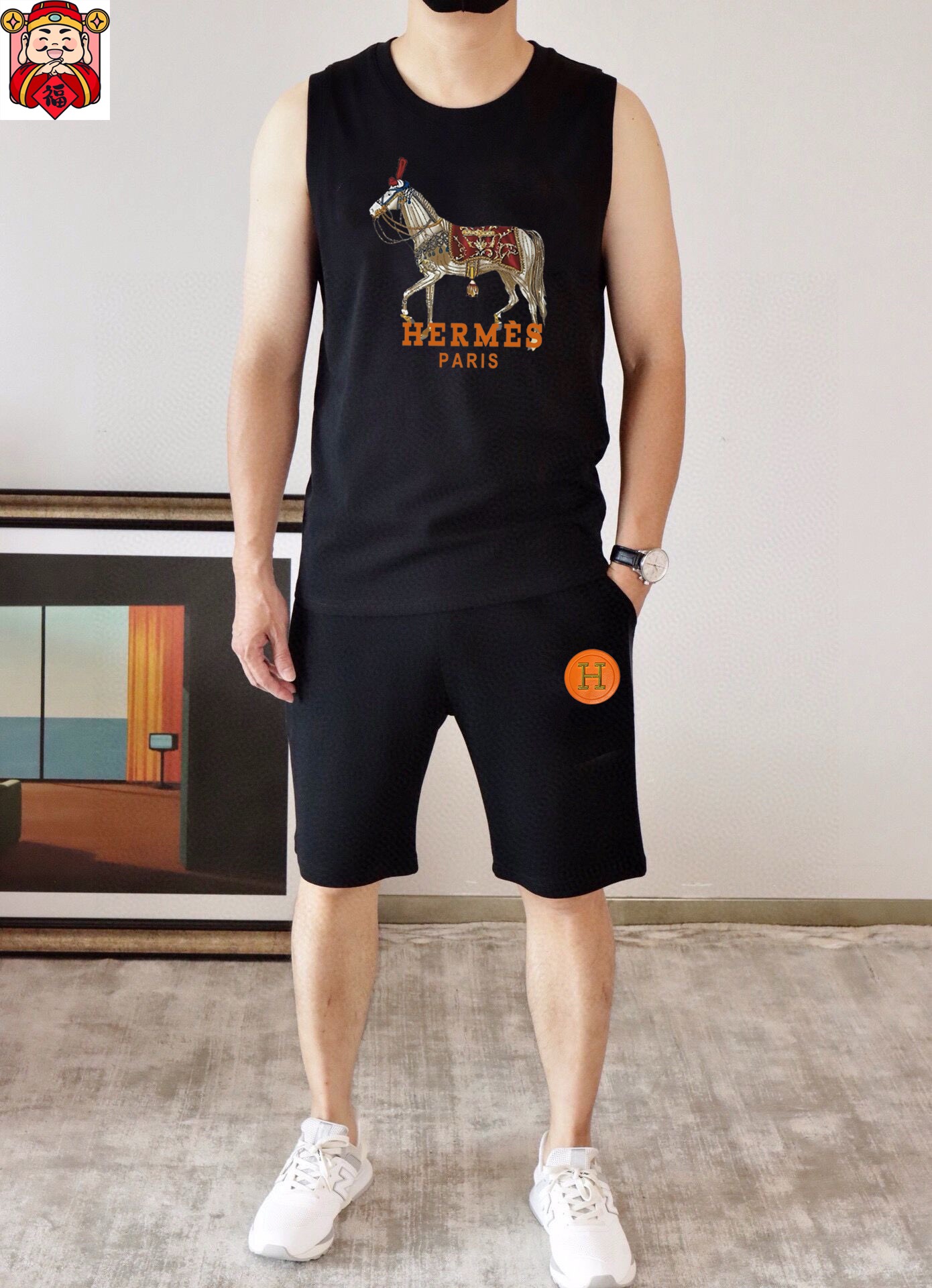 Hermès 品牌【HERMES 爱马仕】2025春夏季新品背心套装