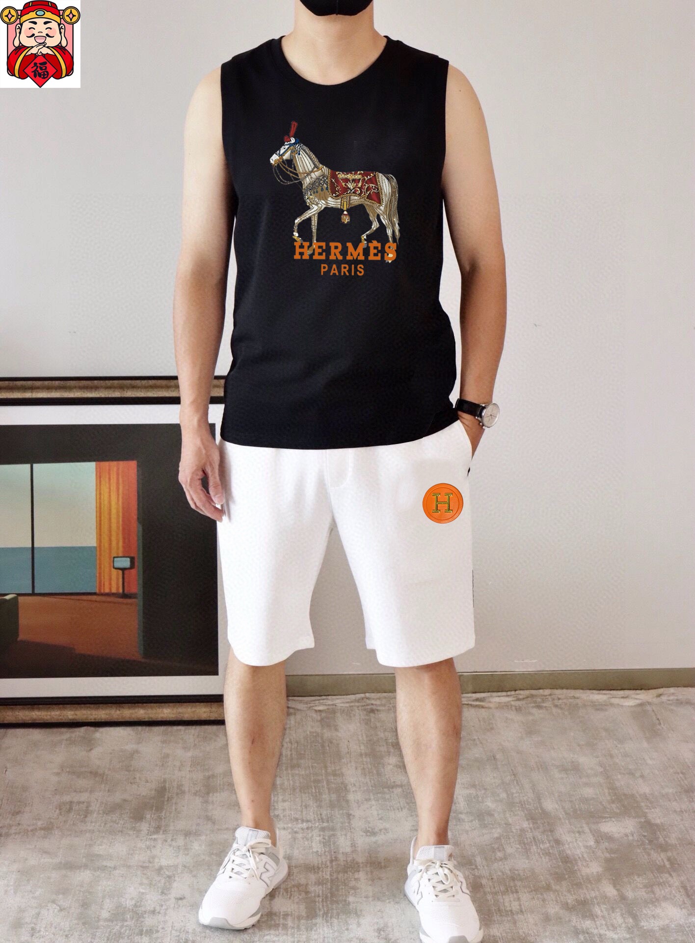 Hermès 品牌【HERMES 爱马仕】2025春夏季新品背心套装