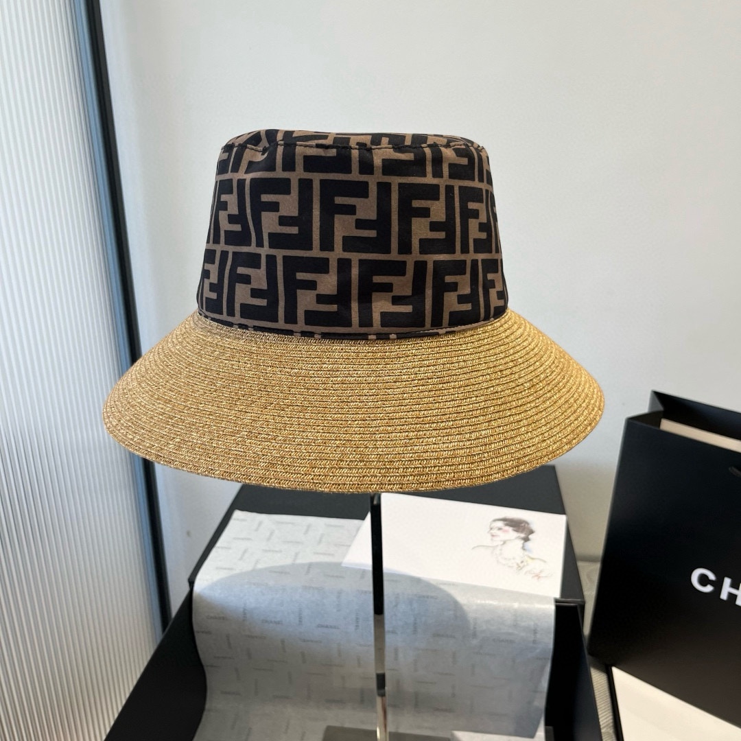 NO:359016,FD Fendi new straw hat, high-end customization, head circumference 57cm hat, straw hat, fisherman hat, baseball hat, hat, fendi, espadrilles, hatsFD芬迪新款草帽,高端定制,头围57cm帽子草帽渔夫帽棒球帽,帽子,fendi,espadrilles,hats,hat