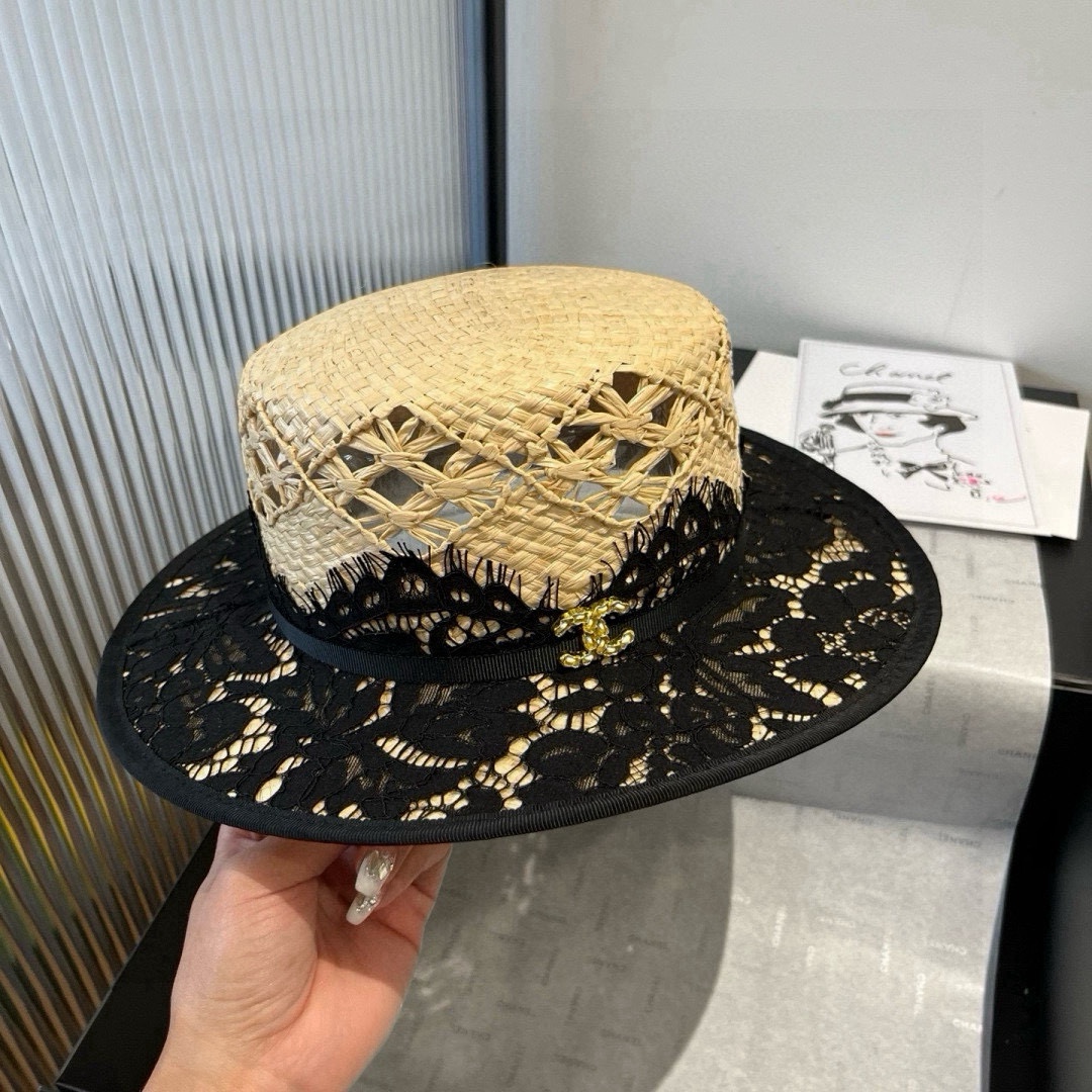 NO:359011,Chanel Chanel top hat, Rafi straw hat, super heavy industry customization, head circumference 57cm hat, straw hat fisherman hat baseball hat, hat, chanel, chanel, espadrilles, hatsChanel香奈儿平顶礼帽,拉菲草帽,超重工定制,头围57cm帽子草帽渔夫帽棒球帽,帽子,chanel,chanel,espadrilles,hats,hat
