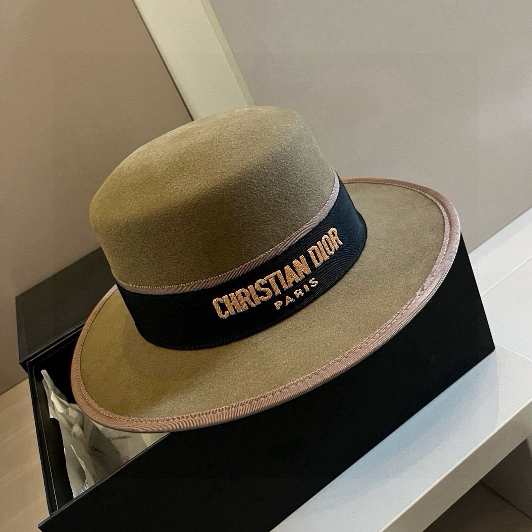 NO:359064,Camel Dior Autumn and Winter New Wool Top Hat, 100% Wool Fabric, Head Circle 57cm Hat Straw Hat Fisherman's Hat Baseball Hat, Hats, Dior, Dior, espadrilles, Hats驼色 Dior迪奥秋冬新款羊毛礼帽,百分百羊毛面料,头围57cm帽子草帽渔夫帽棒球帽,帽子,dior,dior,espadrilles,hats,hat