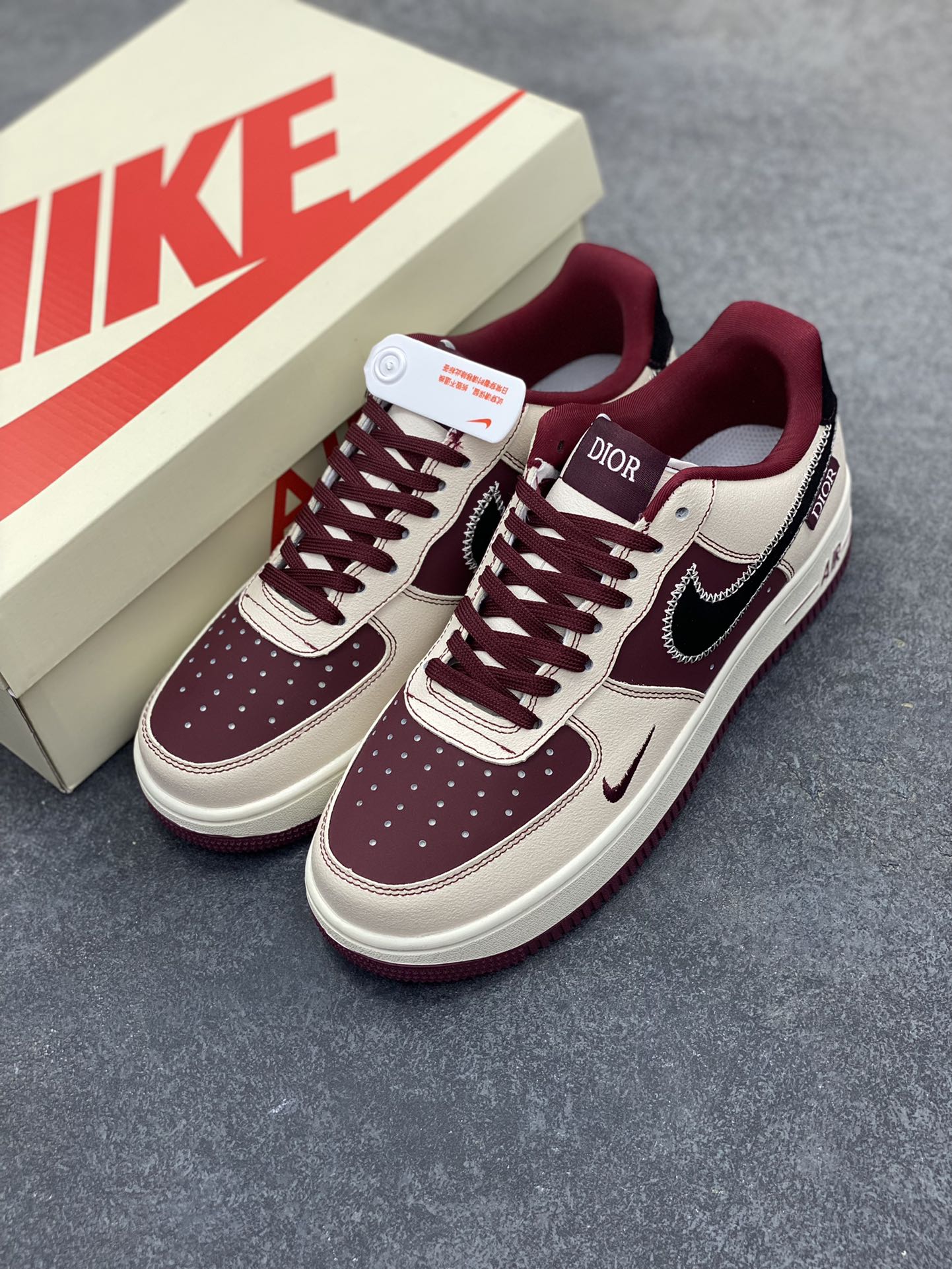 图片[8]-Nike Air Force 1 Low 空军一号低帮百搭休闲运动板鞋。柔软、弹性十足的缓震性能和出色的中底设计，横跨复古与现代的外型结合，造就出风靡全球三十多年的Force 1，直到今天还深受青睐。 货号：KK1988-046 尺码：36 36.5 37.5 38 38.5 39 40 40.5 41 42 42.5 43 44 44.5 45-选品中心