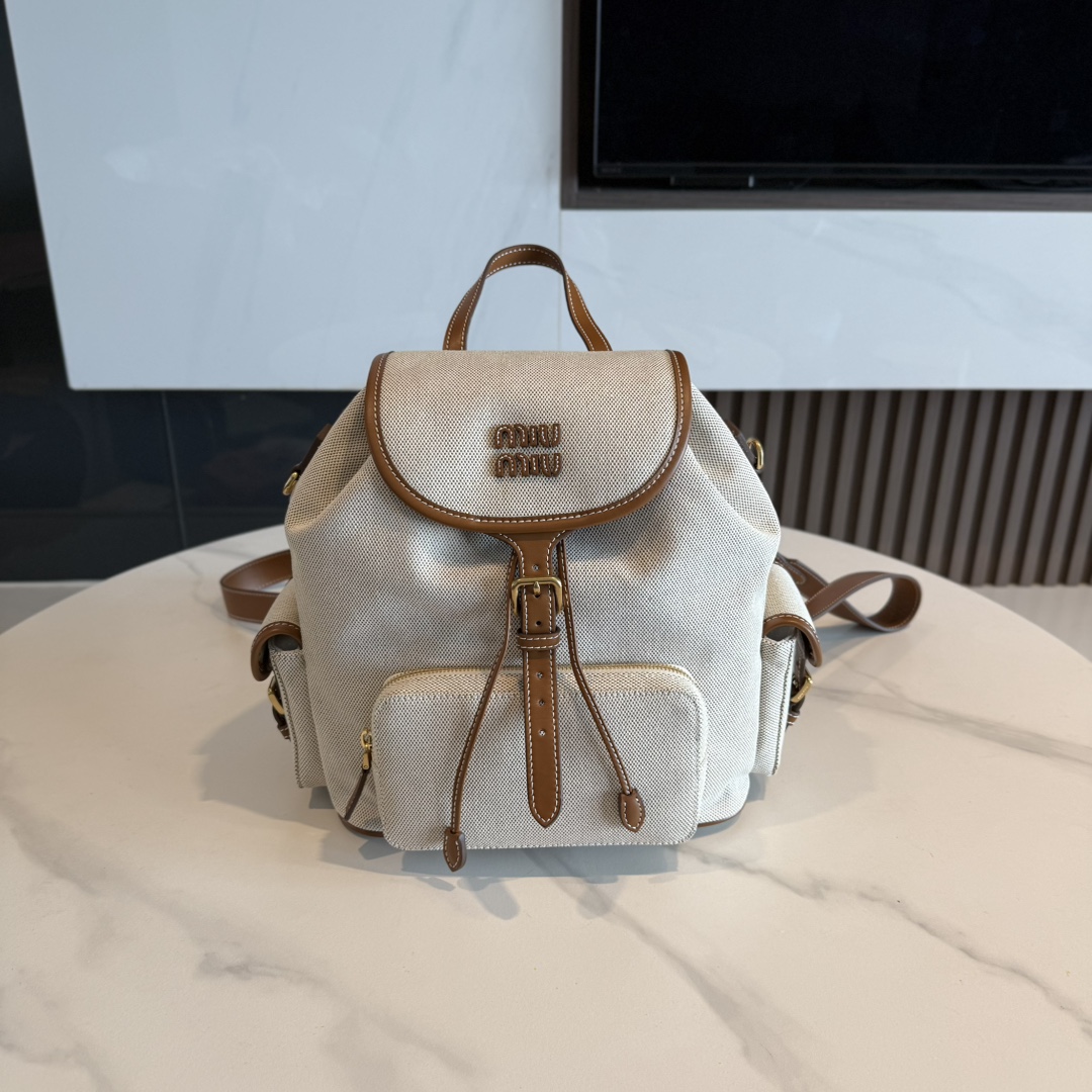 Miu M** 25ss 🔥 ➕ slay 5BZ042 25*30*12.5cm
