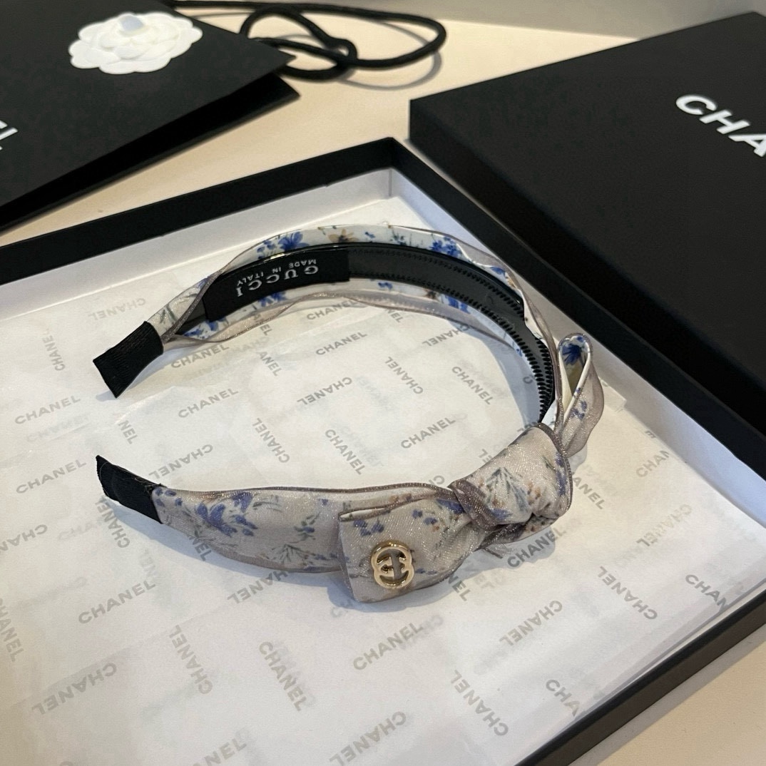 🆕

Gucci古奇 2025新款碎花头箍，蝴蝶结🎀发箍