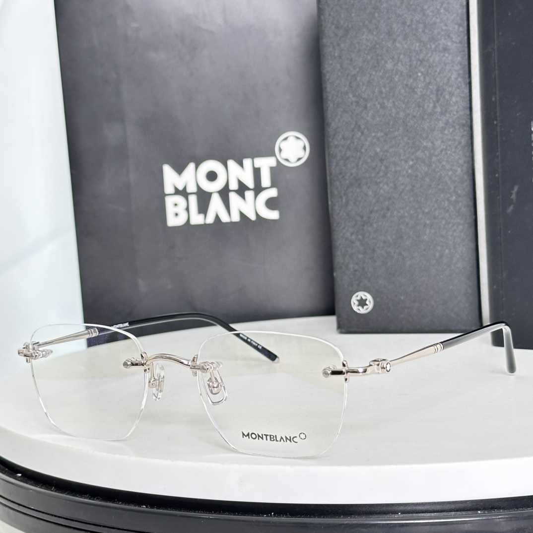 NO:368620,Montblanc MB0130O Metal Frameless Myopia Optical Eye. Size: 53-21-145 Glasses Sunglasses Sunglasses, Glasses, Montblanc19860909Montblanc 万宝龙 MB0130O 金属 无框 近视光学眼.尺码:53-21-145眼镜墨镜太阳镜,眼镜,montblanc,glasses