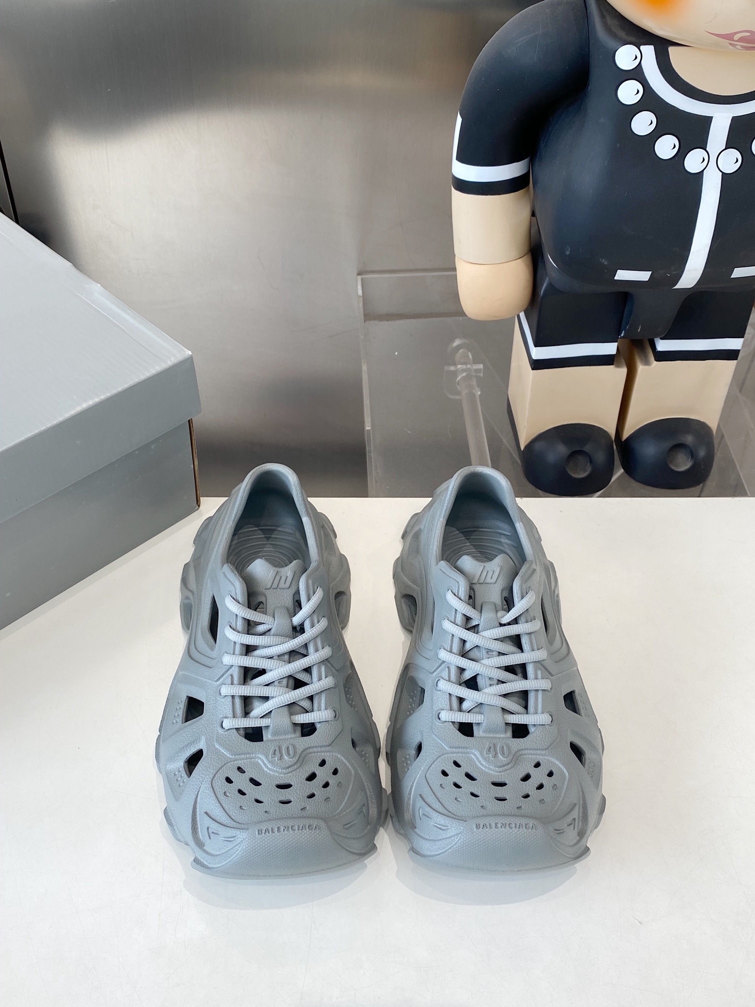 Balenciaga Summer Sandal Shoes: Lightweight EVA, French Luxury Brand, Sizes 35-46 - 图片 1