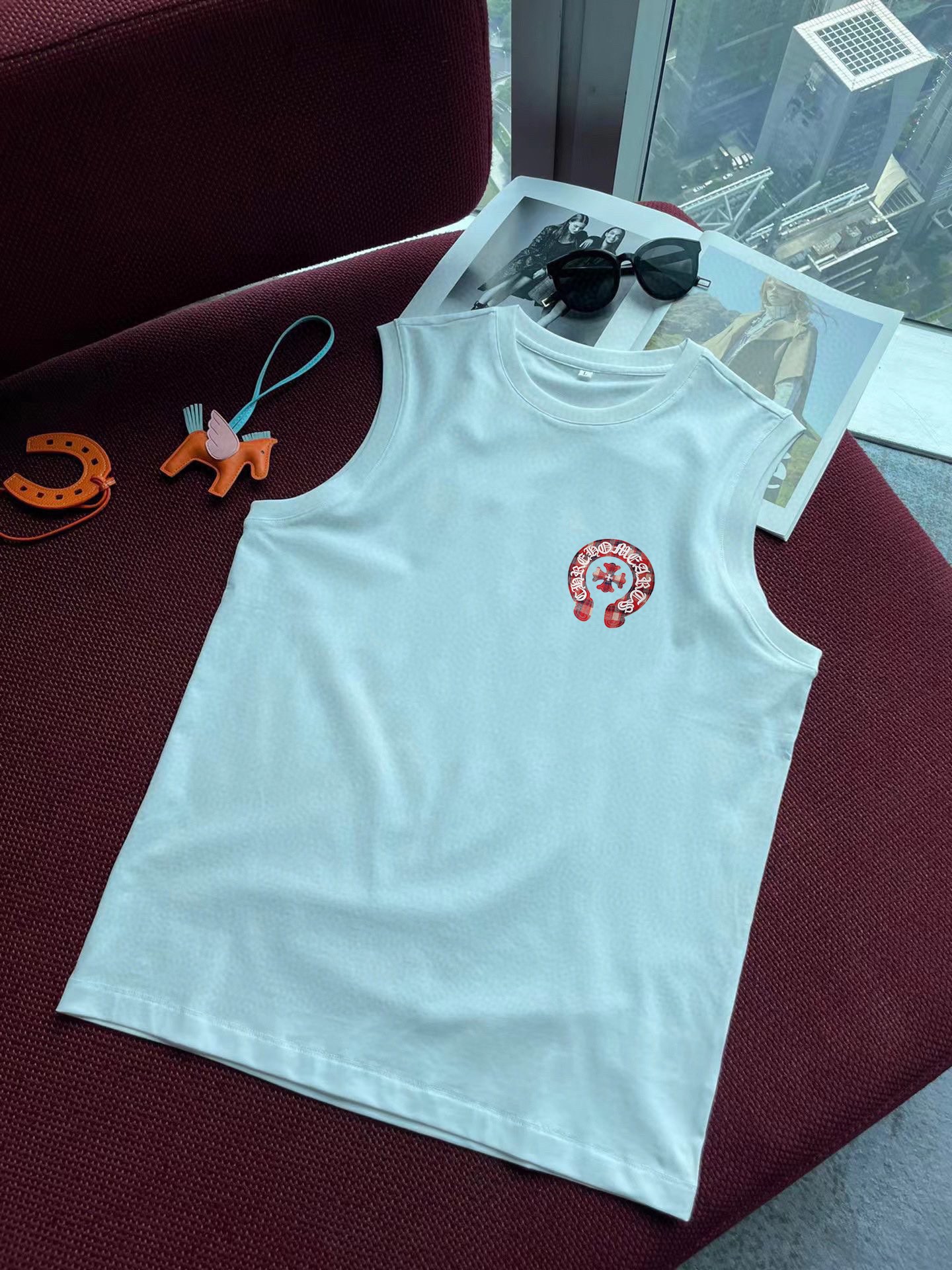 Chrome Hearts 品牌【ChampionHearts 克罗心】2025春夏季新品背心套装