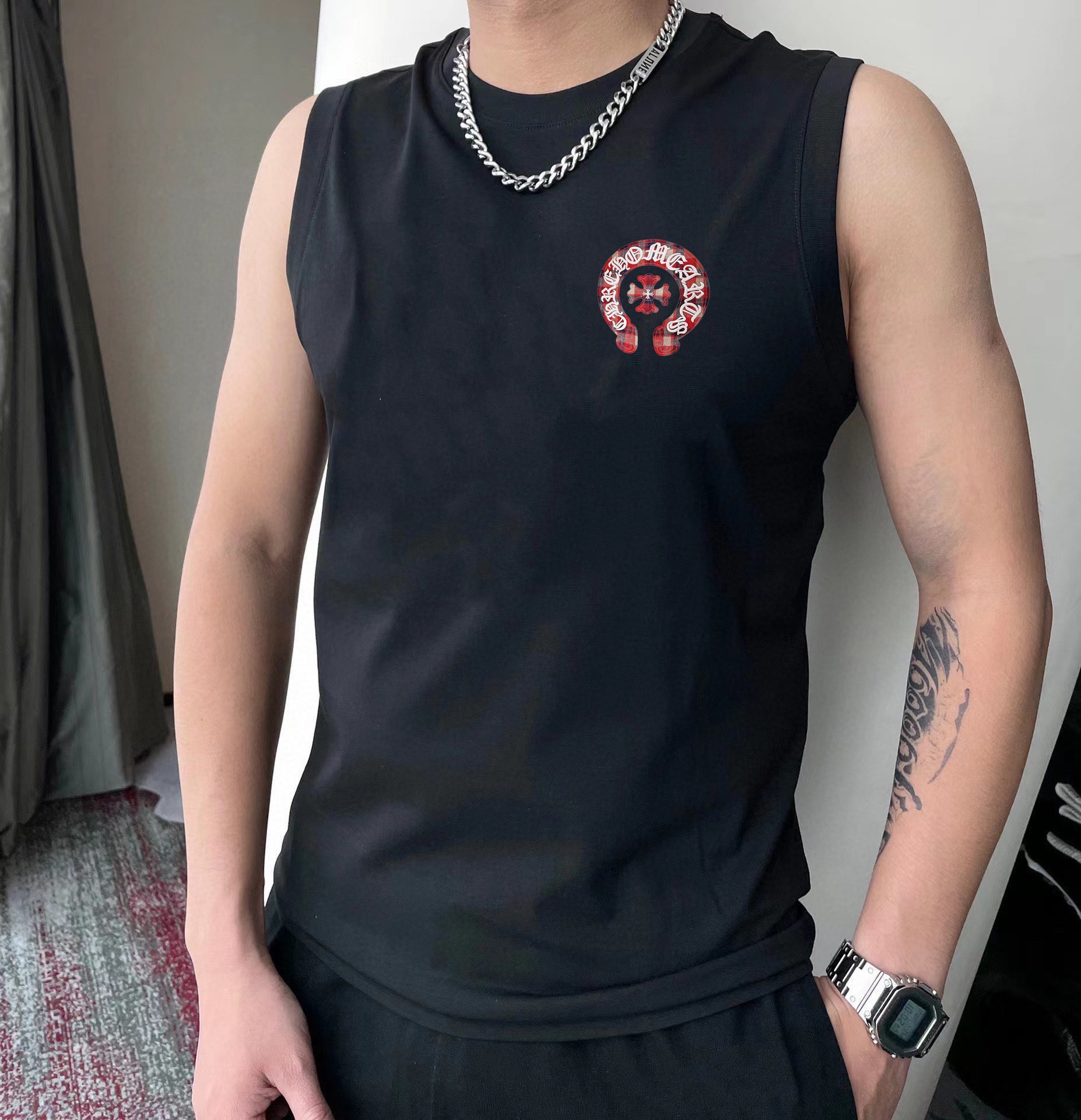Chrome Hearts 品牌【ChampionHearts 克罗心】2025春夏季新品背心套装