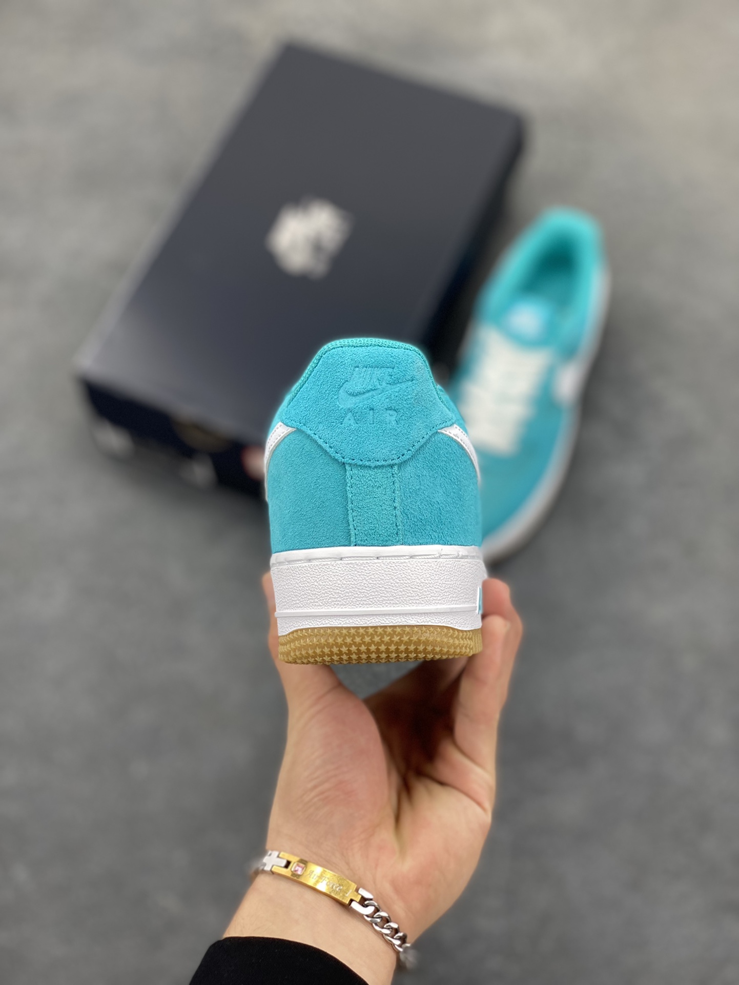 图片[4]-Nike Air Force 1 Low 蓝白 空军一号低帮运动休闲板鞋 原楦头原纸板 打造纯正空军版型 专注外贸渠道 全掌内置蜂窝气垫 原盒配件 原厂中底钢印、拉帮完美 货号：IB6388-301 尺码：36 36.5 37.5 38 38.5 39 40 40.5 41 42 42.5 43 44 44.5 45-选品中心