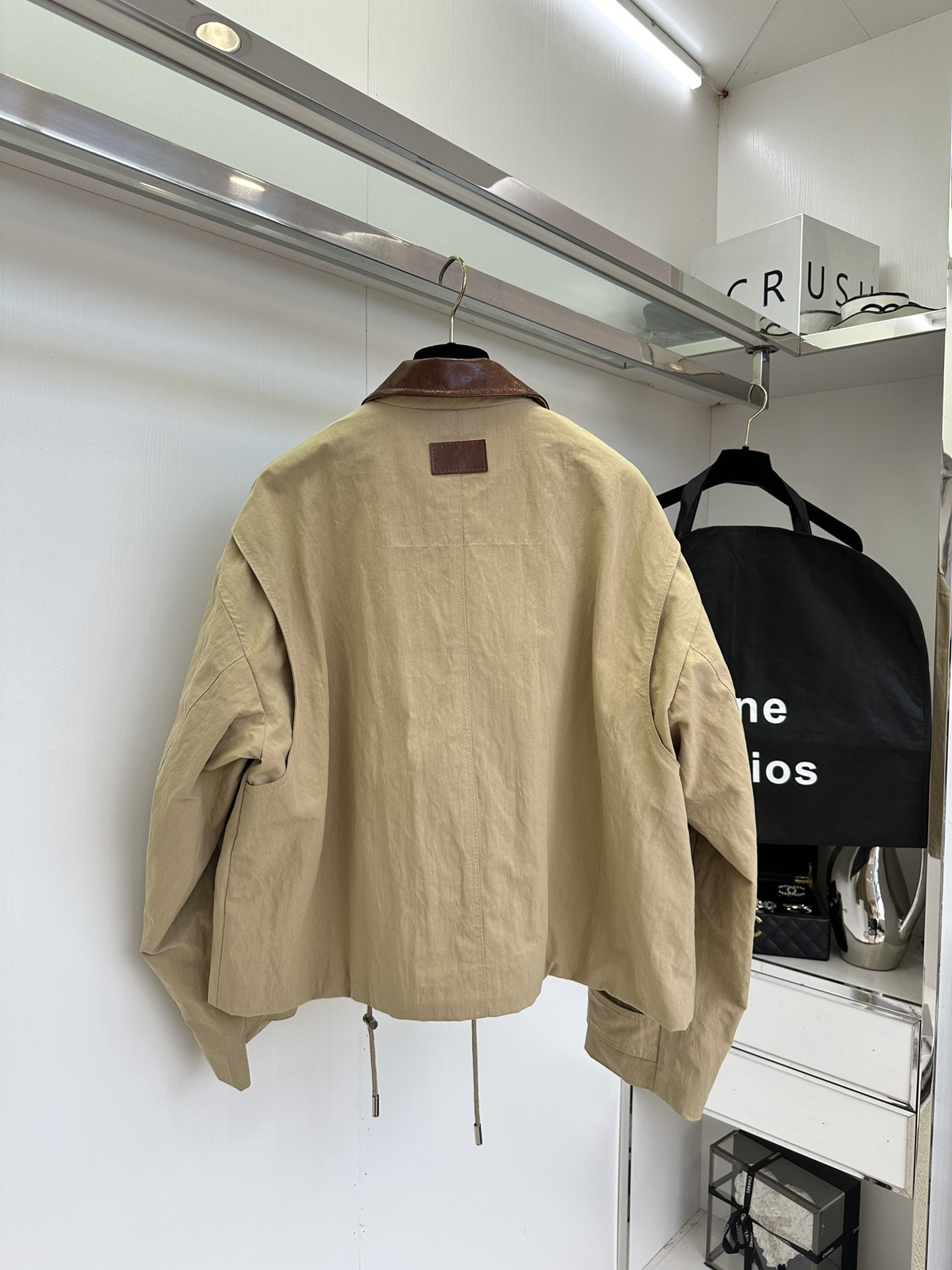 25 F ACNE Khaki Windbreaker Jacket - Limited Edition Winter Collection 3 i1753859657 6102 1