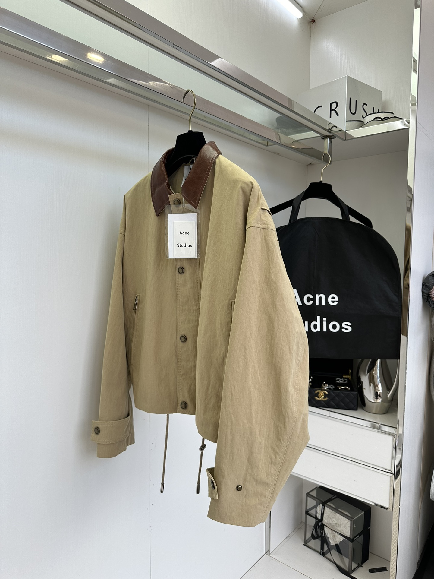 25 F ACNE Khaki Windbreaker Jacket - Limited Edition Winter Collection 4 i1753859657 8438 2