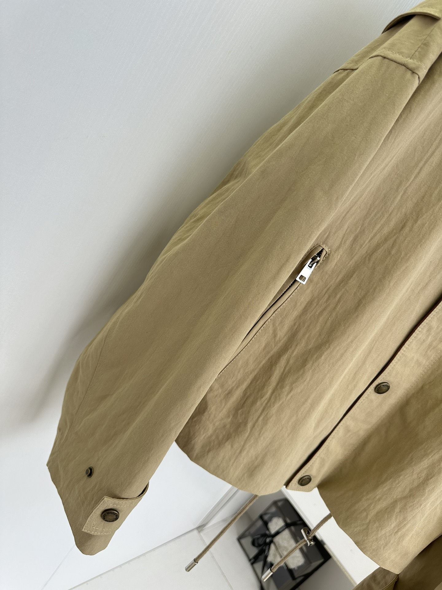 25 F ACNE Khaki Windbreaker Jacket - Limited Edition Winter Collection 5 i1753859657 9109 3