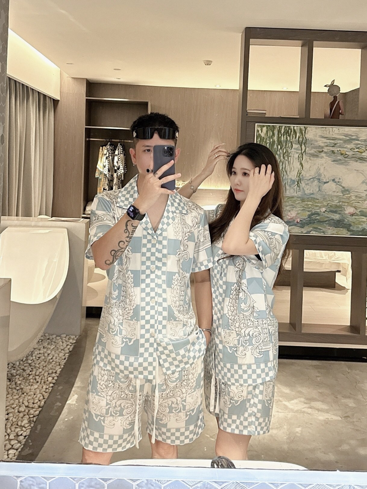 NO:512132,2025 Versace Home Home Clothing Haute Couture Korean silk fabrics skin-friendly and comfortable Couple style M~XXXL, versace, alexander wang198609092025 Versace家 家居服 高定韩国丝面料亲肤轻柔舒适 情侣款 M～XXXL,,versace,alexander wang,Men's clothing