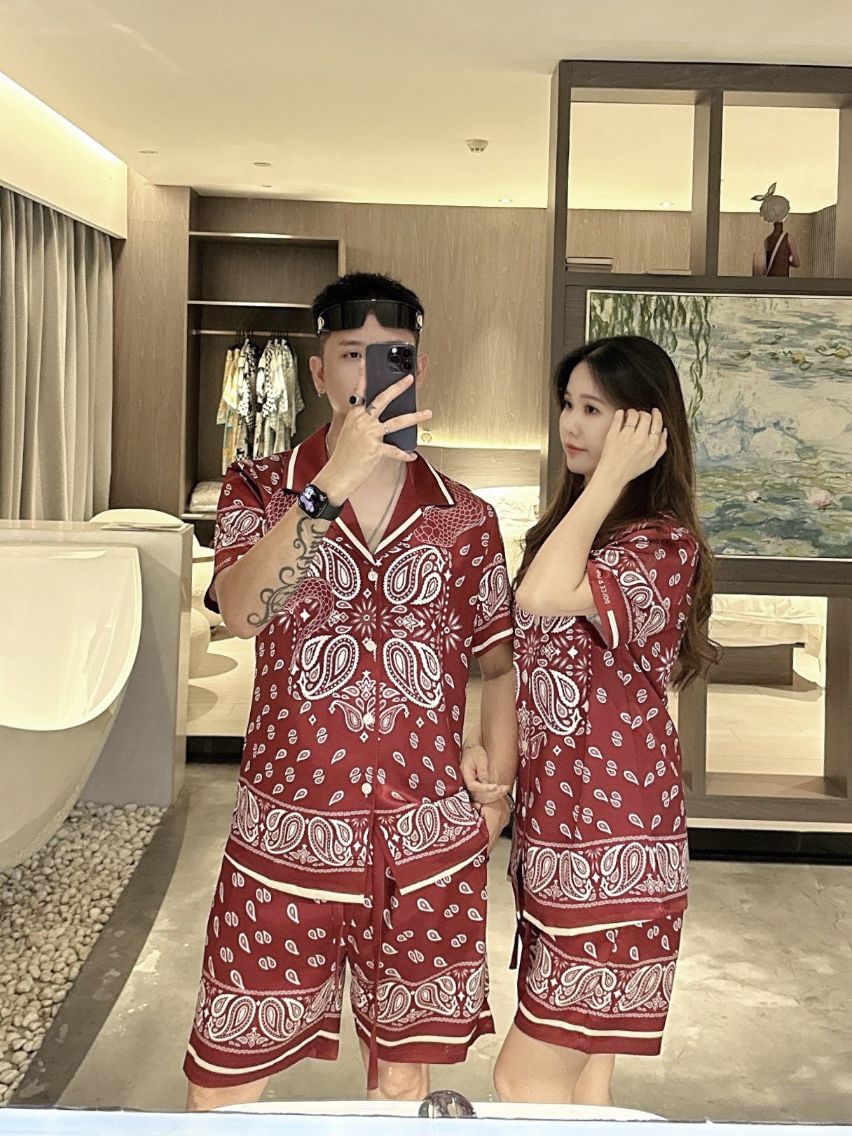 NO:512142,2025 DG Home Home Clothing Haute Couture Korean silk fabrics skin-friendly and comfortable Couple style M~XXXL, gucci, alexander wang198609092025 DG家 家居服 高定韩国丝面料亲肤轻柔舒适 情侣款 M～XXXL,,gucci,alexander wang,Men's clothing