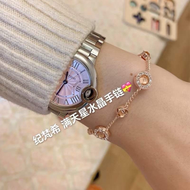  givenchy 纪梵希 圆钻满天星施华洛水晶手链

纪梵希水晶手链，和施华洛世奇的合作款，立体双面镶