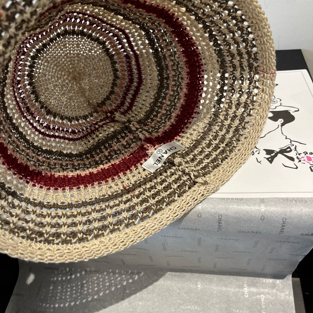 🆕
Chanel香奈儿针织渔夫帽，头围57cm